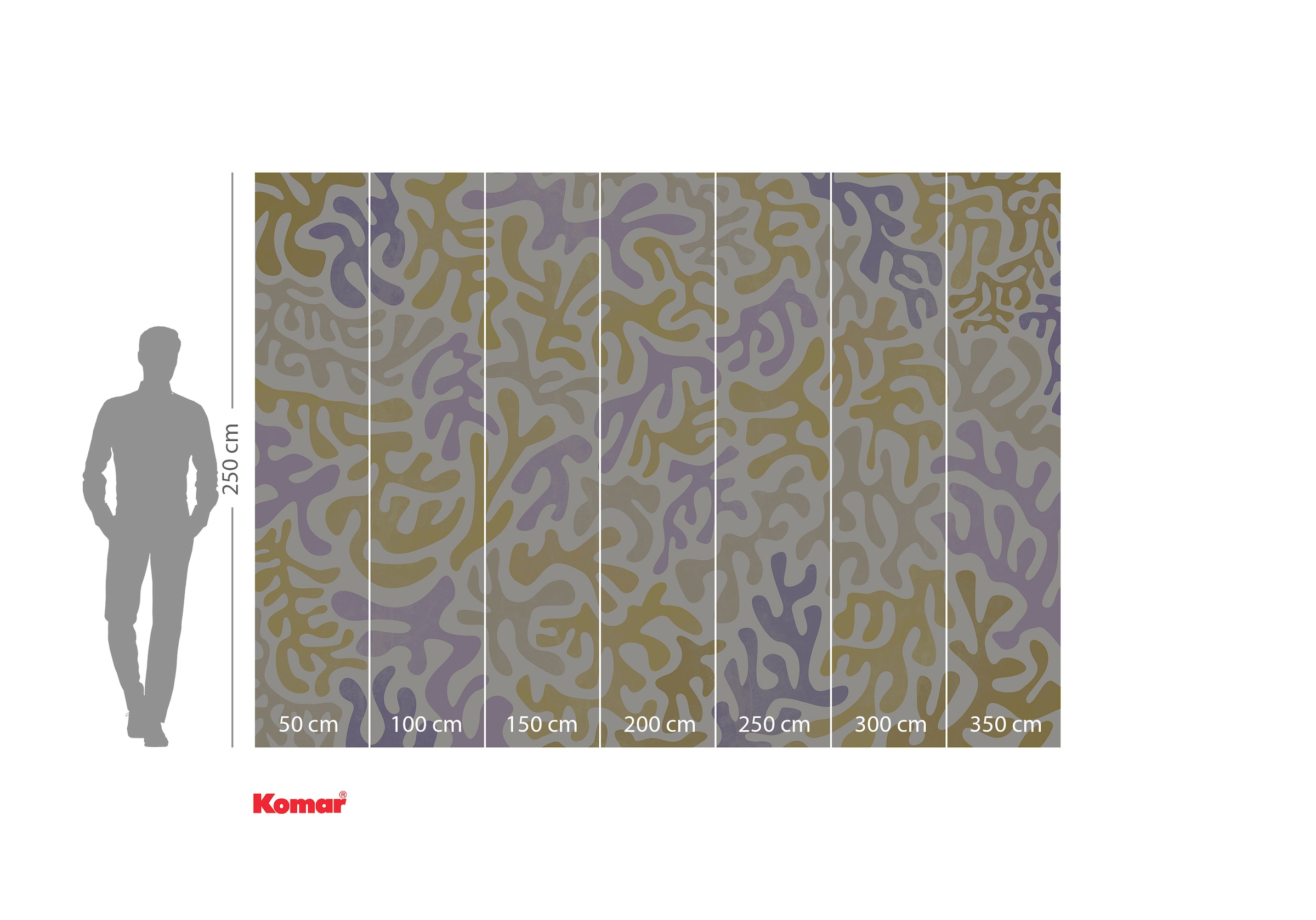 Komar Fototapete »Komar Vlies Fototapete - Sage Flip - Größe 350 x 250 cm«, bedruckt