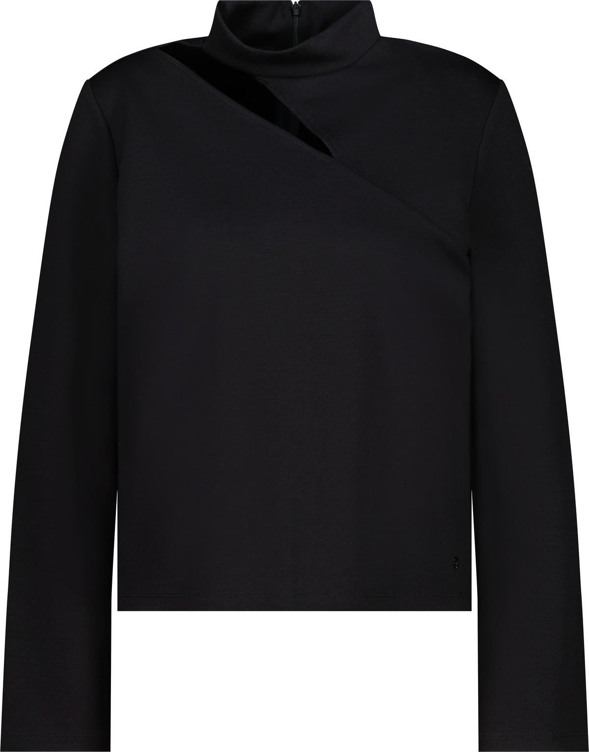 Monari Sweatshirt »Sweatshirt Cutout«, Regular fit mit Stehkragen
