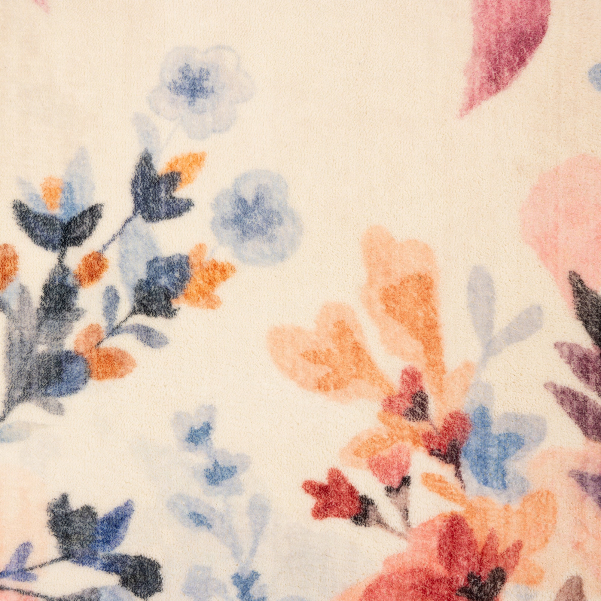 Gino Falcone Badematte »Aquata GF-159, Badvorleger, Badezimmer Teppich« Höhe 7 mm rutschhemmend beschichtet fußbodenheizungsgeeignet Badteppich, bedruckt, Blumen Design, rechteckig