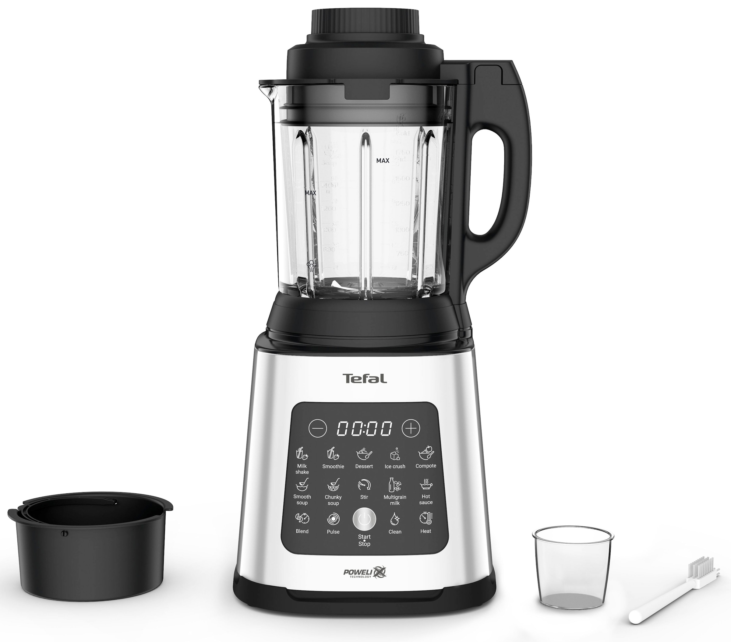 Tefal Standmixer »BL83SD PerfectMix Cook«, 1400 W, 2 L Fassungsvermögen, 10 Automatikprogramme