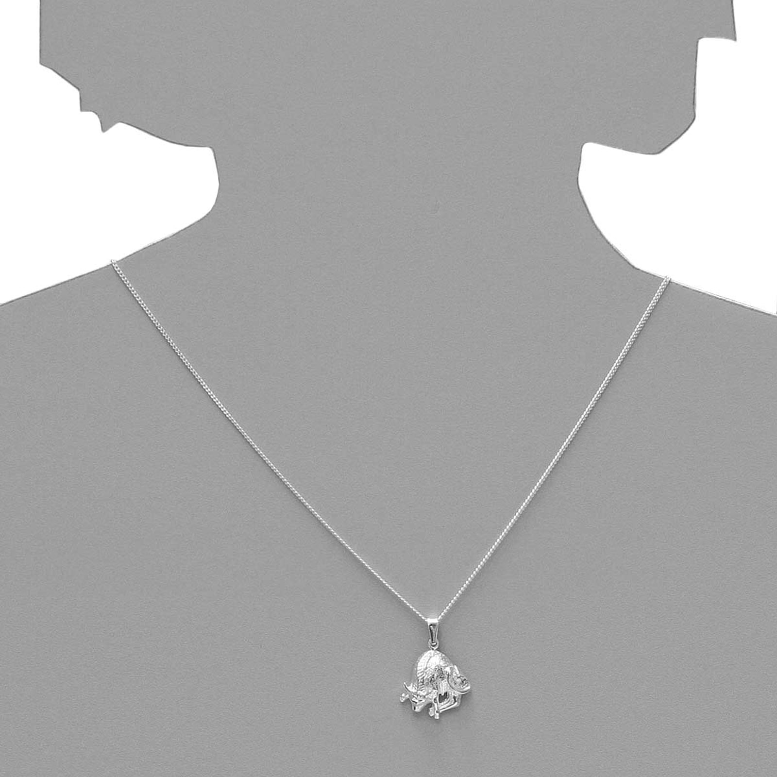 OSTSEE-SCHMUCK Kette mit Anhänger »- Tierkreiszeichen Stier - Silber 925/000 - ,«