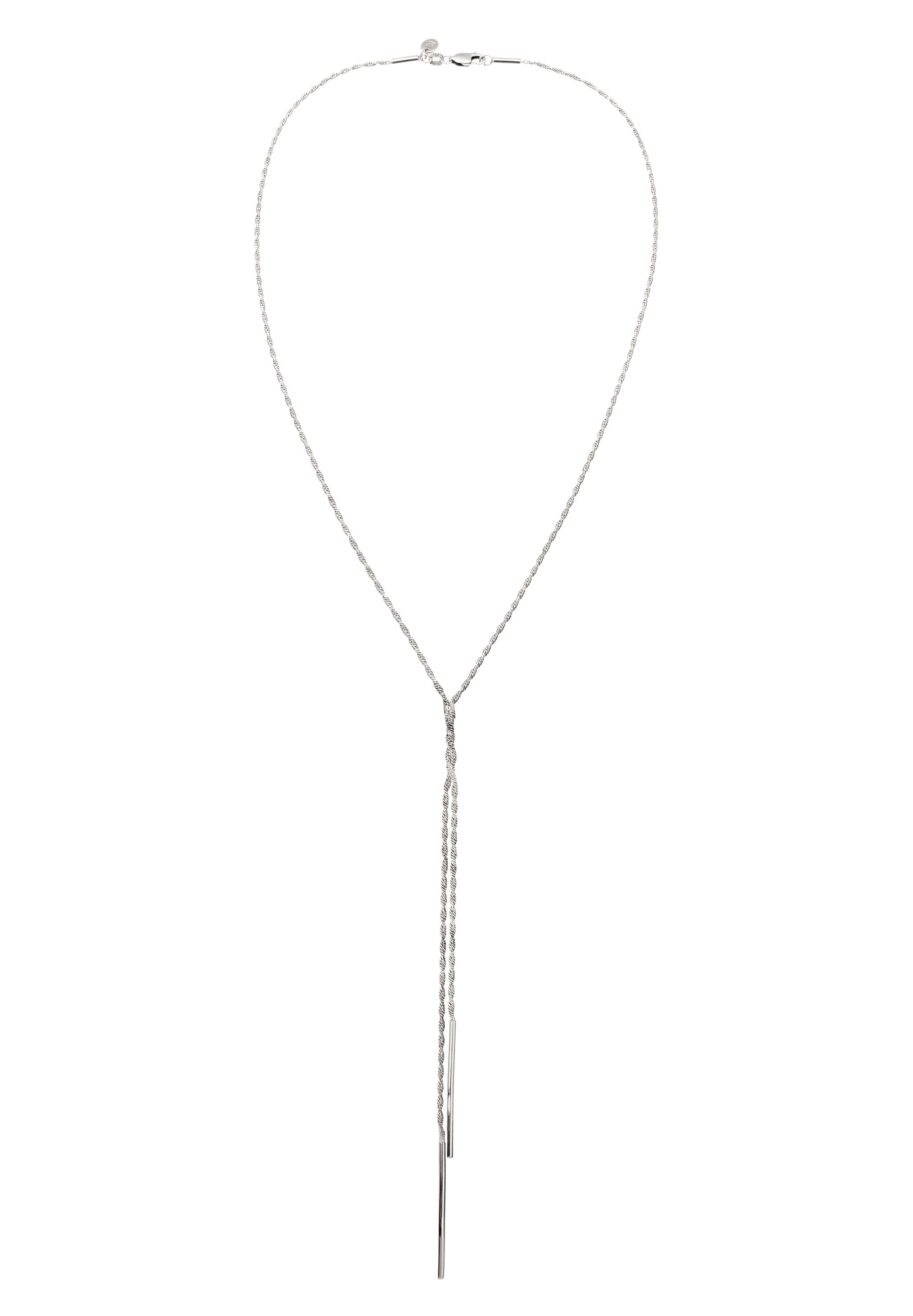 Elli Premium Y-Kette »Halskette Y-Kette Kordelkette 925 Sterling Silber«