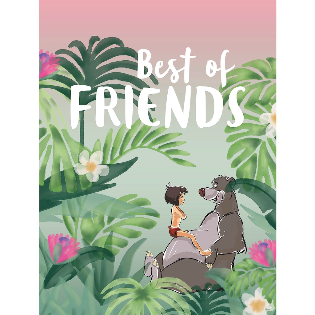 Komar Poster »Jungle Book Best of Friends« Disney