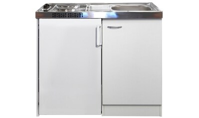 Flex-Well Küche »Pantry«, Gesamtbreite 100 cm, mit DUO Kochfeld und Kühlschrank kaufen