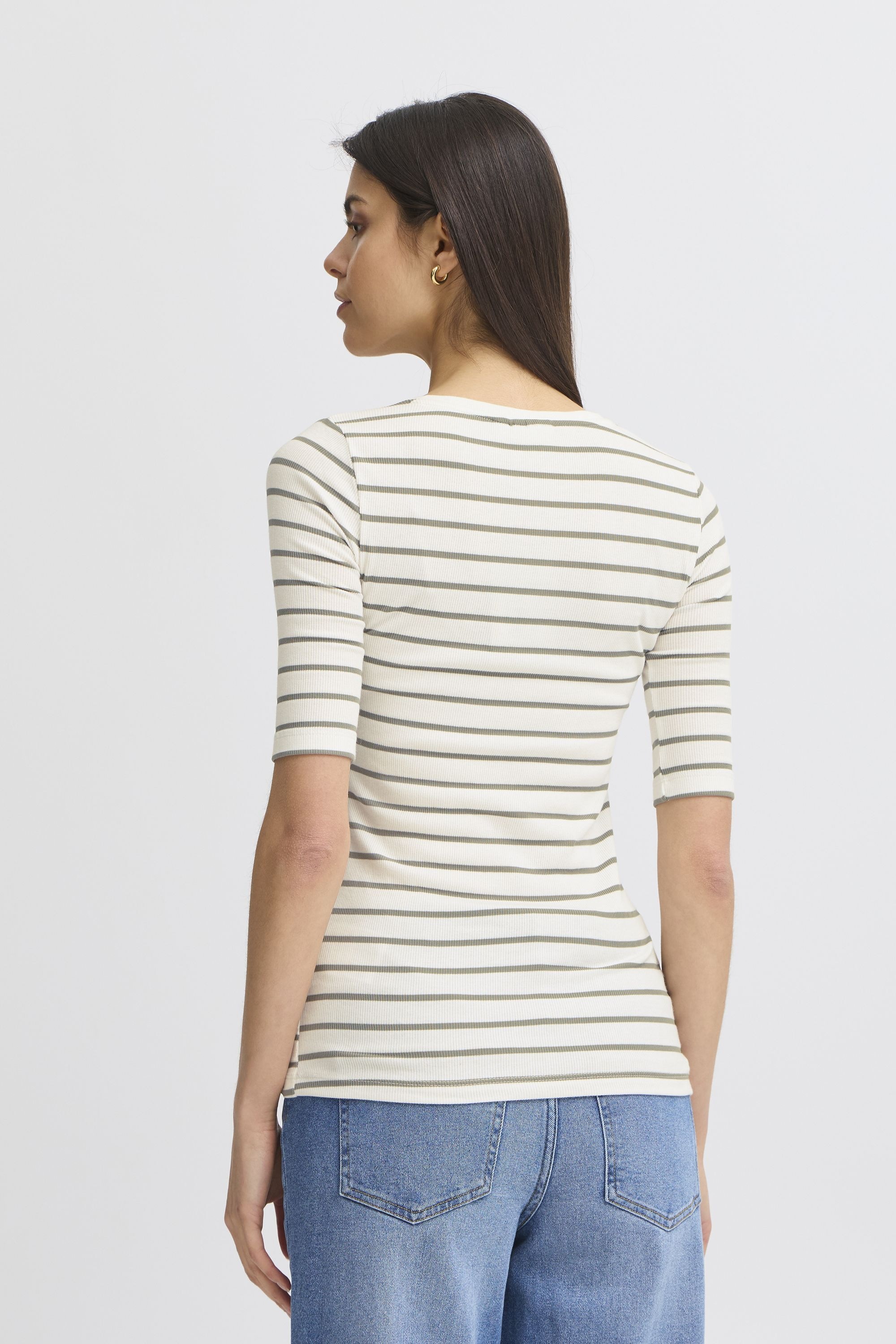 fransa Rundhalsshirt »Rundhalsshirt FRHIZAMOND stripe«