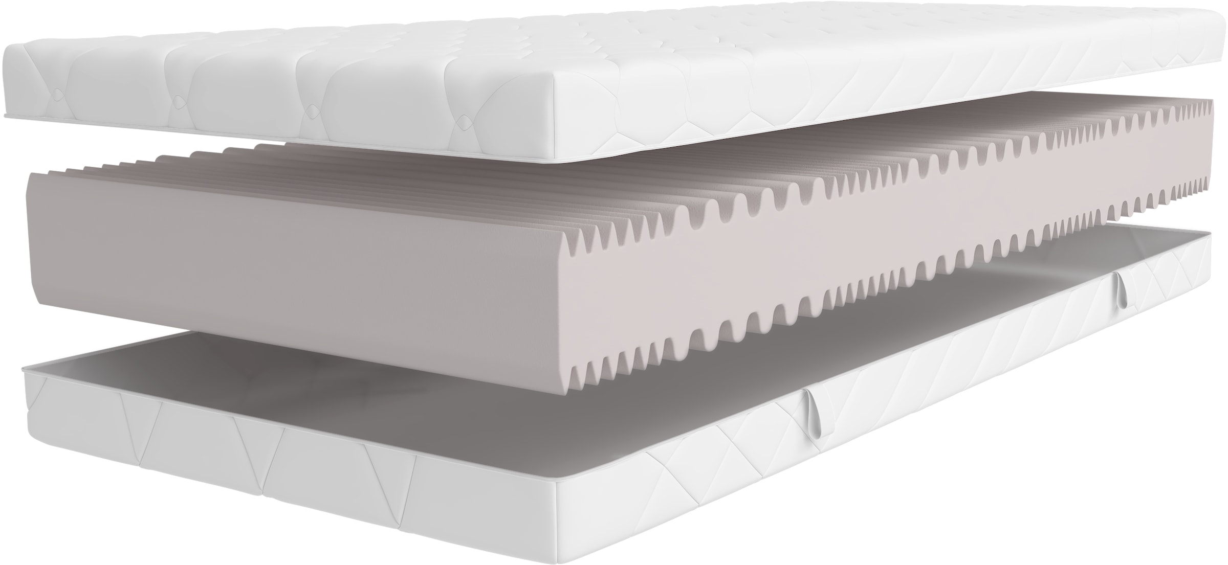 OTTO home Komfortschaummatratze »Luxus 20, 7 Zonen Matratze 90x200 cm, 140x200 cm & weitere Größen« 20 cm hoch Raumgewicht: 30 kg/m³ 1-tlg., 1 Stk. tlg.