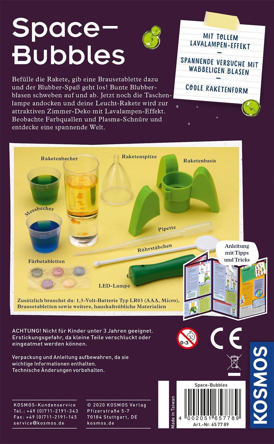 Kosmos Experimentierkasten »Space Bubbles«