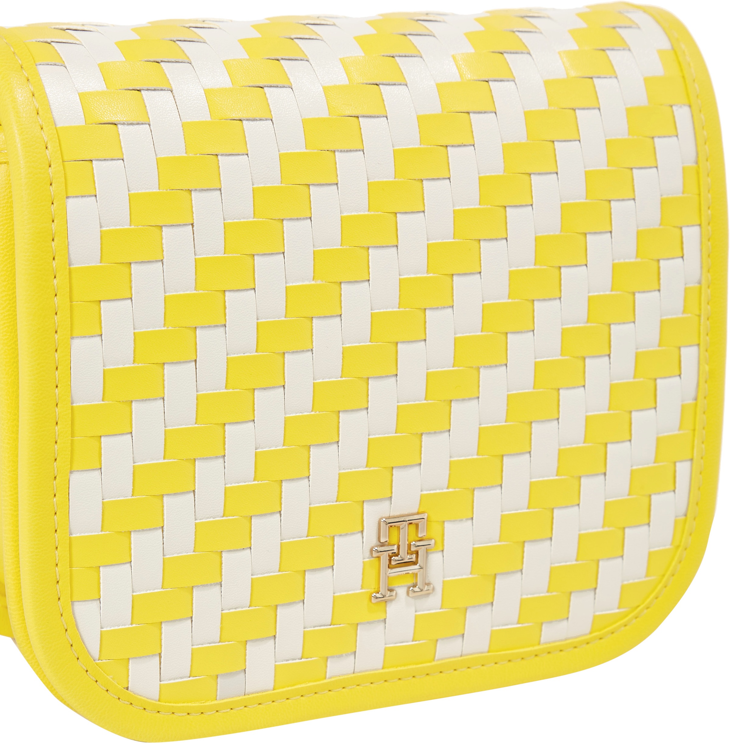 Tommy Hilfiger Umhängetasche »TH CITY CROSSOVER WOVEN«, mit abnehmbaren Schulterriemen