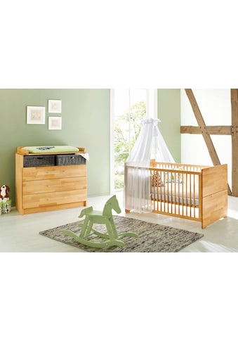 Pinolino® Babymöbel-Set »Natura«, (Spar-Set, 2 St., Kinderbett, Wickelkommode), breit;... kaufen