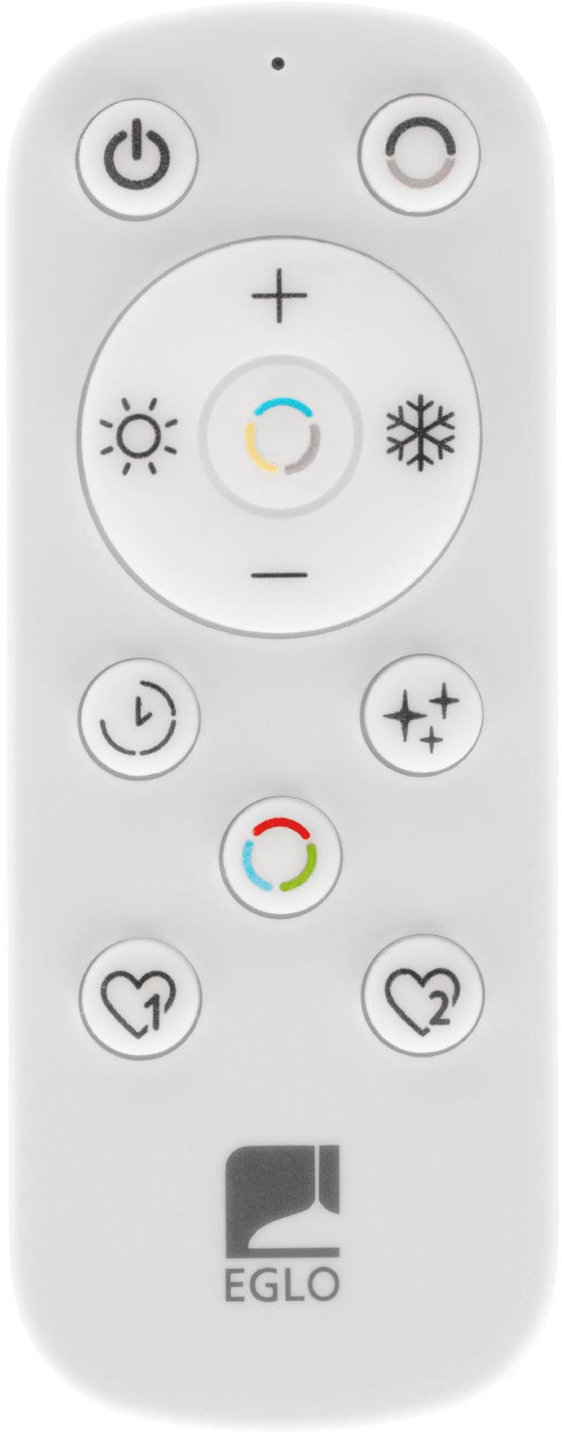 EGLO Deckenleuchte »Rovito-R Deckenlampe, Deckenbeleuchtung, Badlampe, Kunststoff, IP44« LED-Modul 1 Stk. Kaltweiß | Neutralweiß | Warmweiß Wand-/Deckenleuchte - H3 x Ø38,9 cm - weiß - 18,5W inkl.