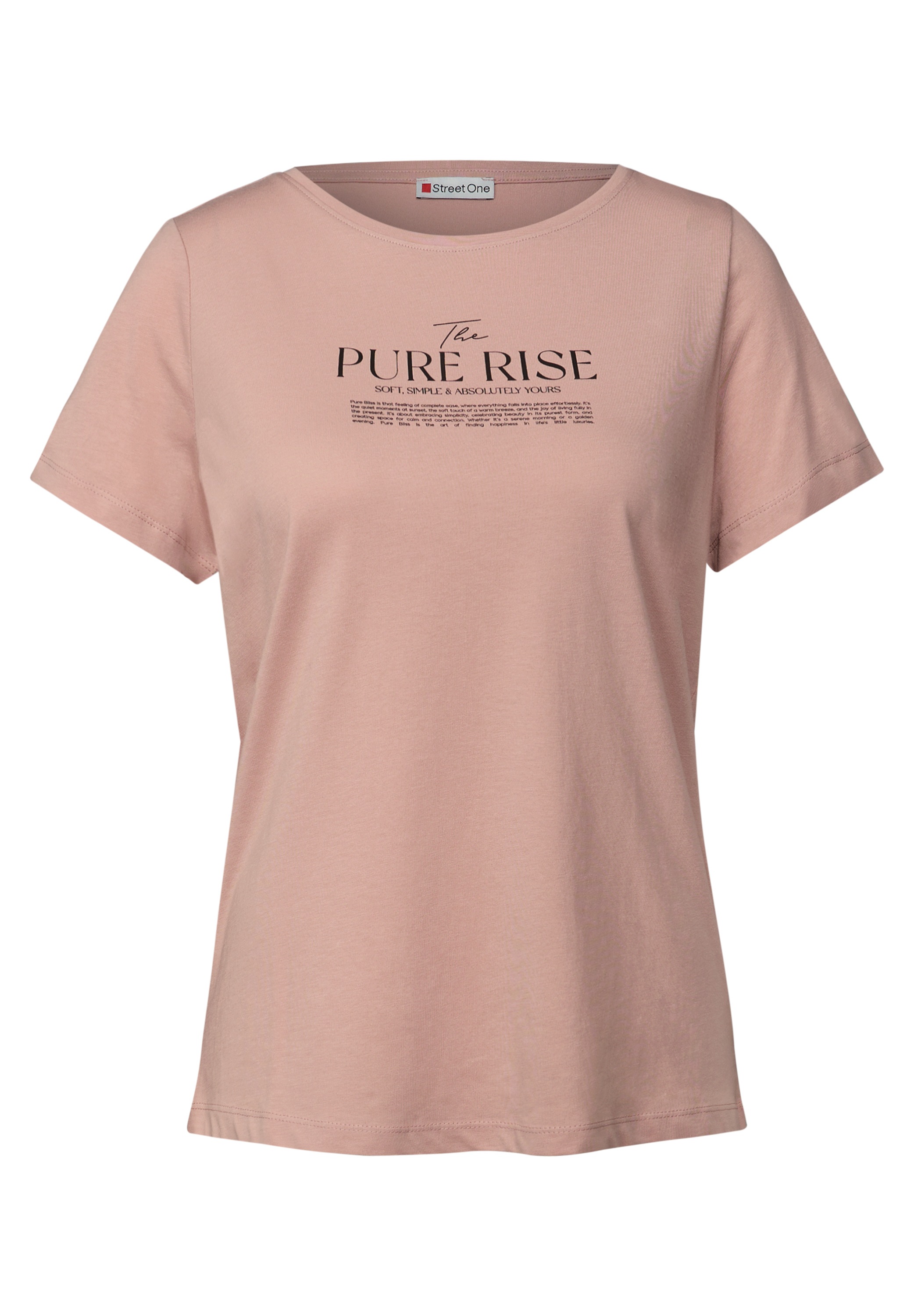 STREET ONE T-Shirt, mit Wording Artwork