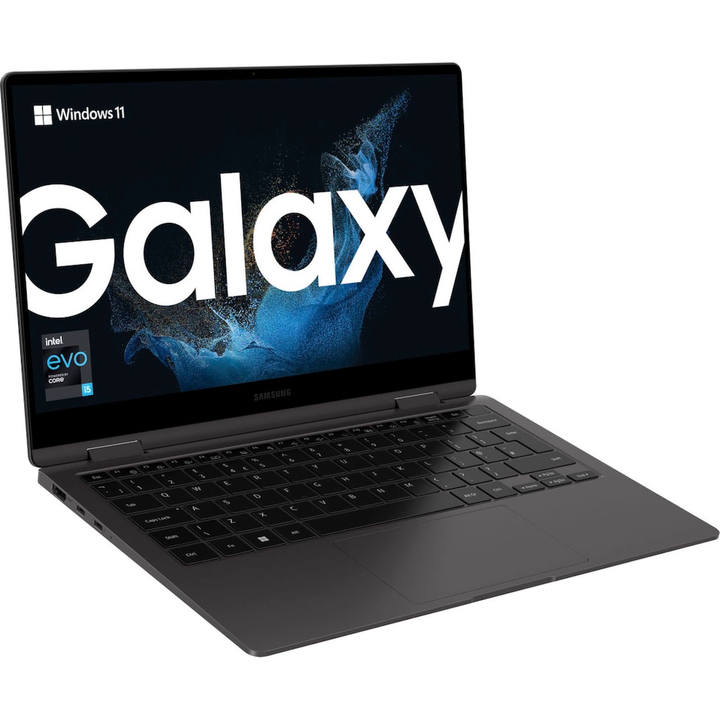 Samsung Notebook »Galaxy Book2 360«, (33,78 cm/13,3 Zoll), Intel, Core i5, Iris© Xe Graphics, 256 GB SSD