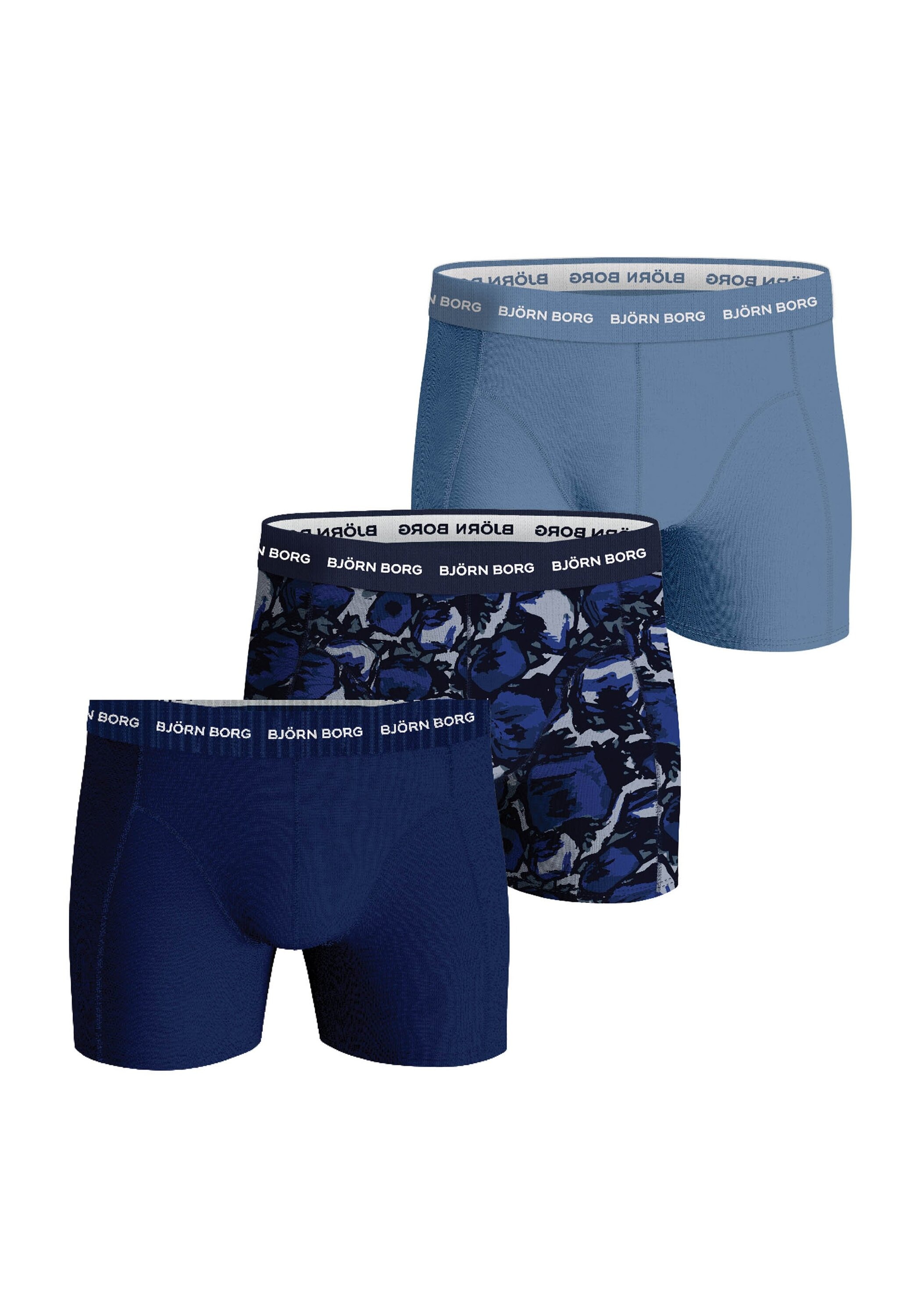 Björn Borg Boxershorts »Boxershort Cotton Stretch Boxer Trunks 3P 3er Pack«