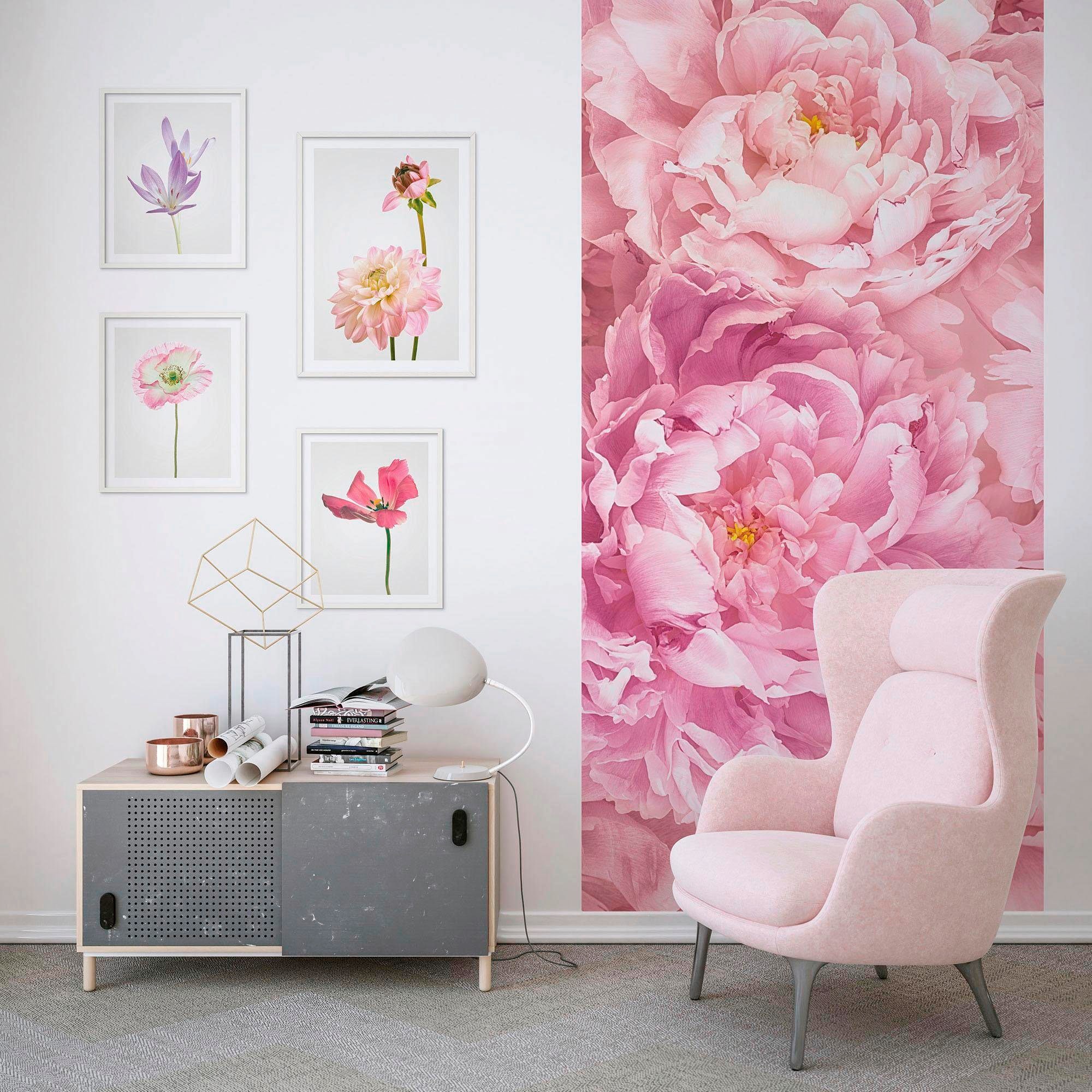 3 Komar Blumen, kaufen Wohnzimmer »Soave«, XXL mit Poster Garantie Schlafzimmer, Kinderzimmer, Jahren | online