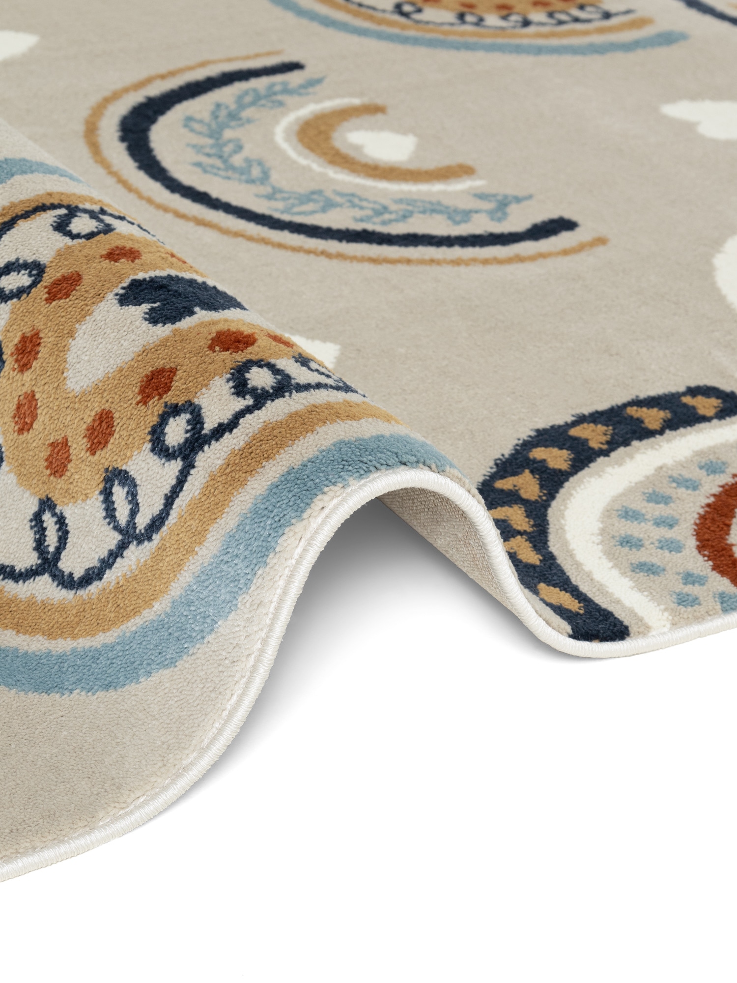 HANSE Home Kinderteppich »Bowie« rund 10 mm Höhe Pflegeleicht, Weich, Kinderzimmer, Spielteppich, Spielunterlage