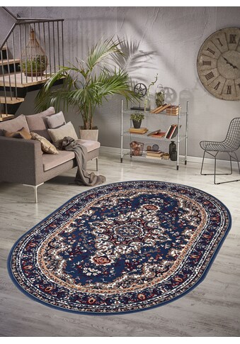 Home affaire Teppich »Oriental«, oval, 7 mm Höhe, Orient-Optik, mit Bordüre, oval,... kaufen