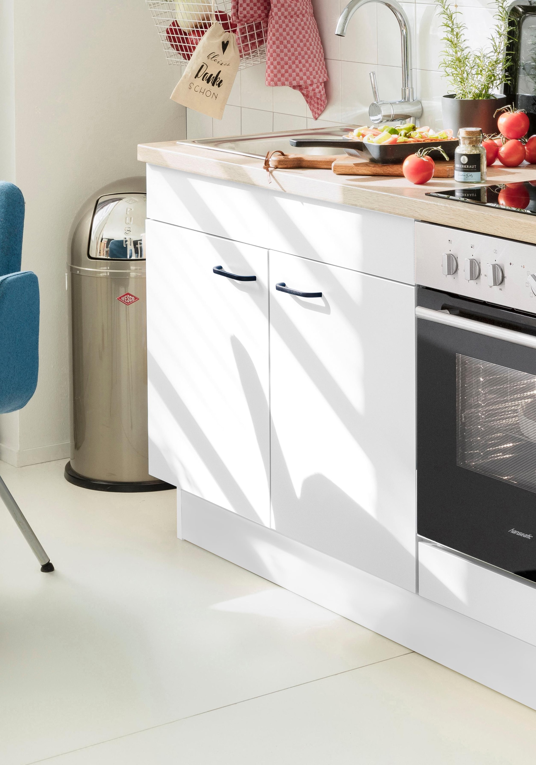 OPTIFIT Spülenschrank »Elga«, mit Soft-Close-Funktion, höhenverstellbaren Füßen, Breite 100 cm