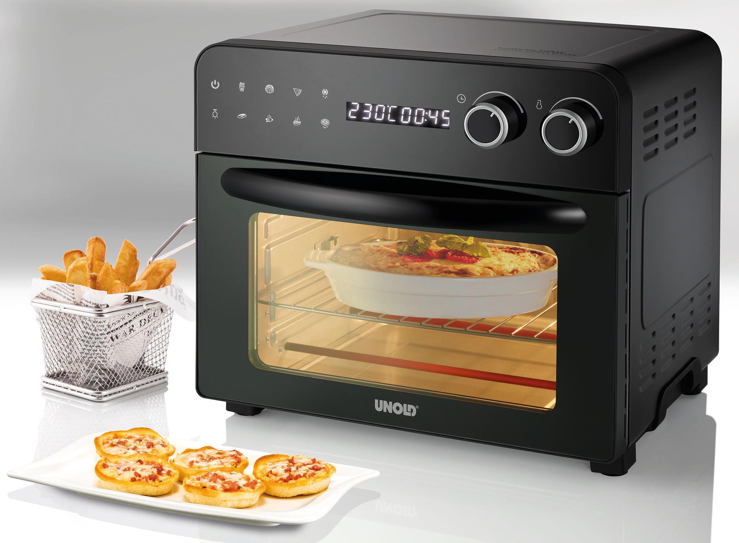 Unold Minibackofen »68895 OVEN/FRYER Diamant«