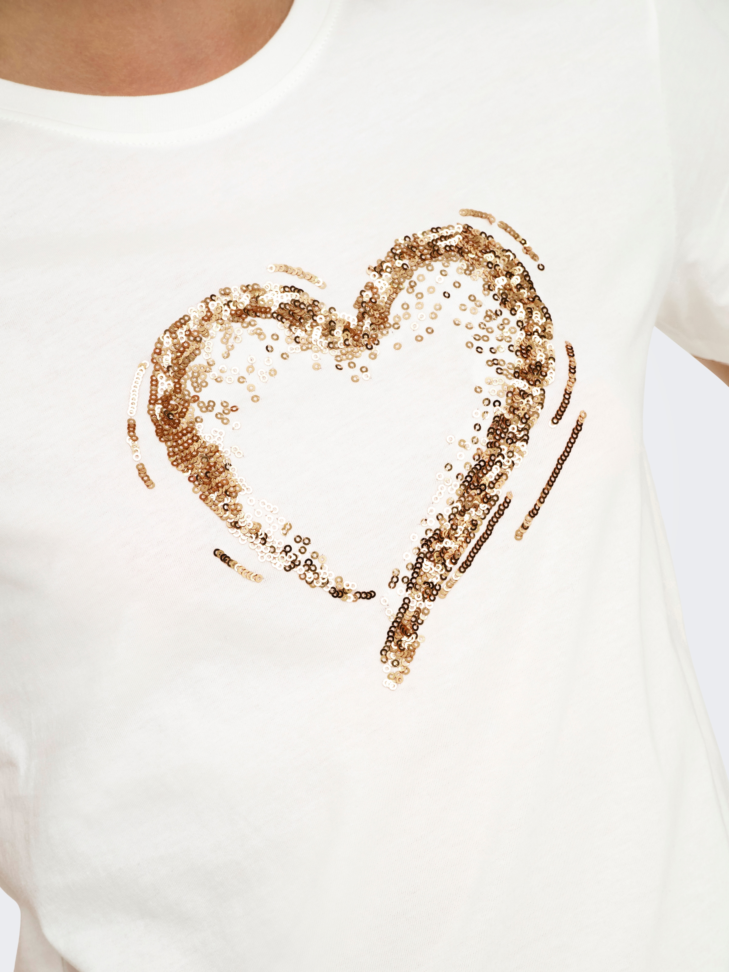 ONLY T-Shirt »ONLMARCY S/S BOX TOP CC JRS«