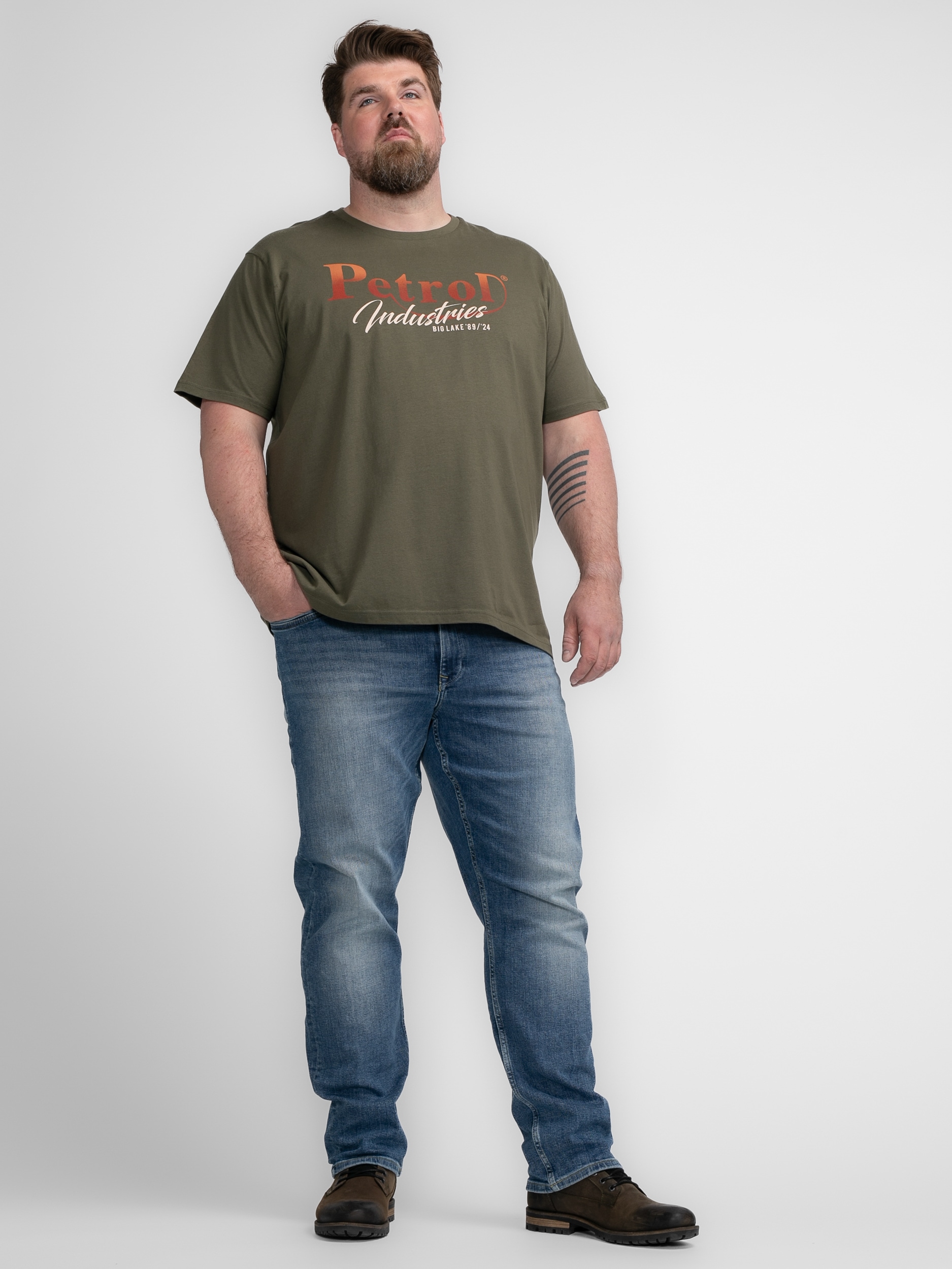 Petrol Industries Print-Shirt »Men T-Shirt SS Classic Print«