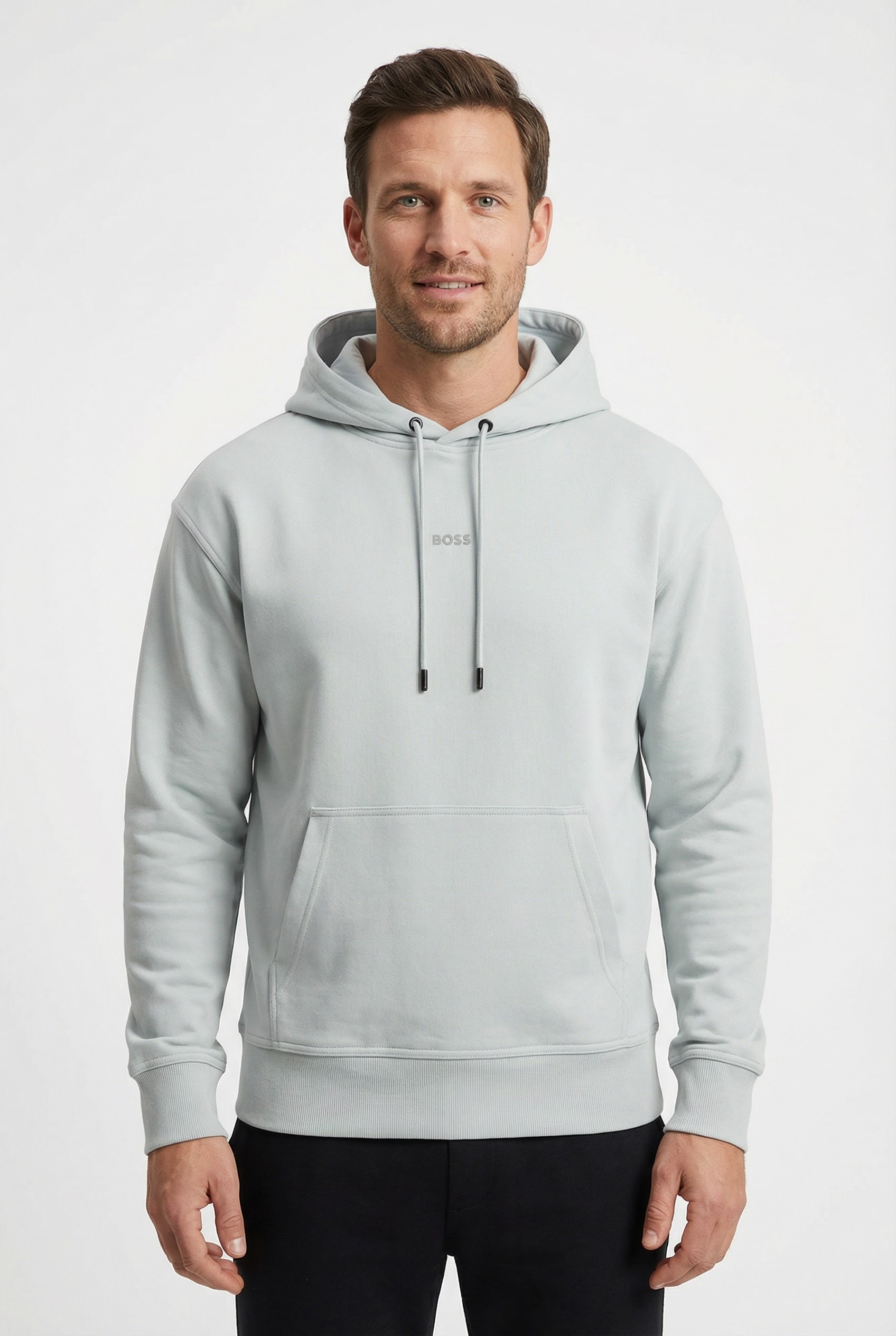 BOSS ORANGE Kapuzensweatshirt »WeSmallhood«, mit Kängurutasche
