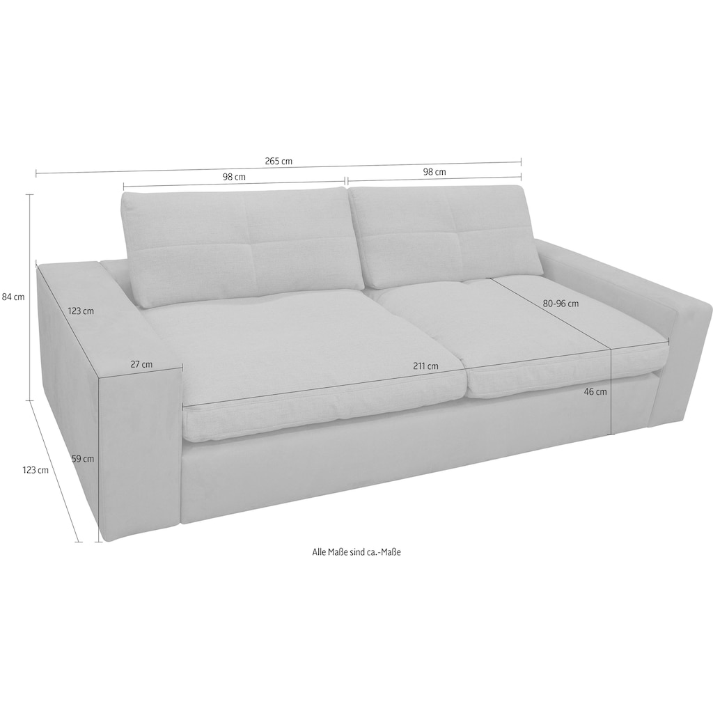 alina Big-Sofa »Sandy«