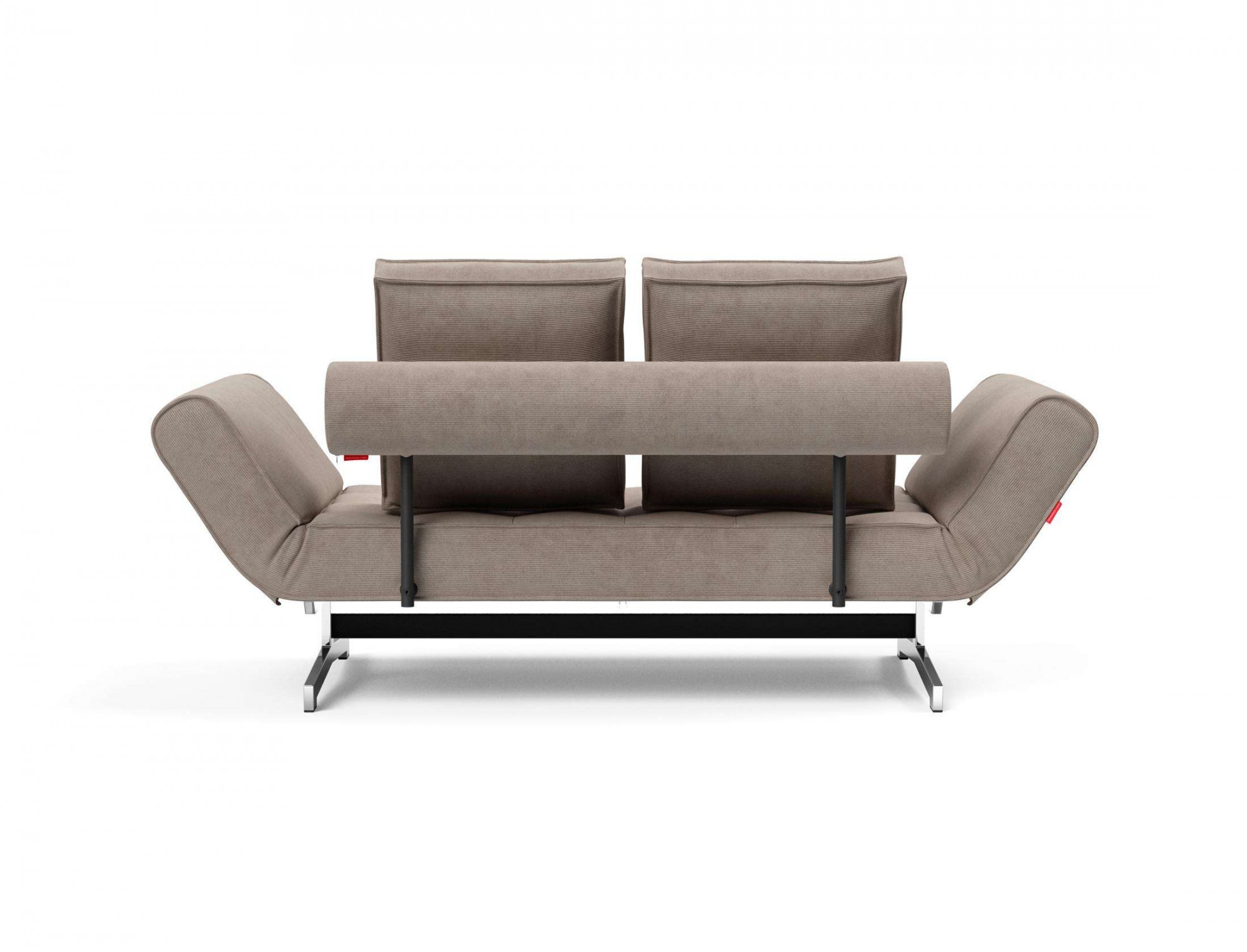 INNOVATION LIVING ™ 3-Sitzer »Ghia Schlafsofa, Multi-Wohlfühlsofa, OTTOs Choice, Designfuß« eine große Liegefläche mit geringer Stellfläche, beidseitig abklappbar