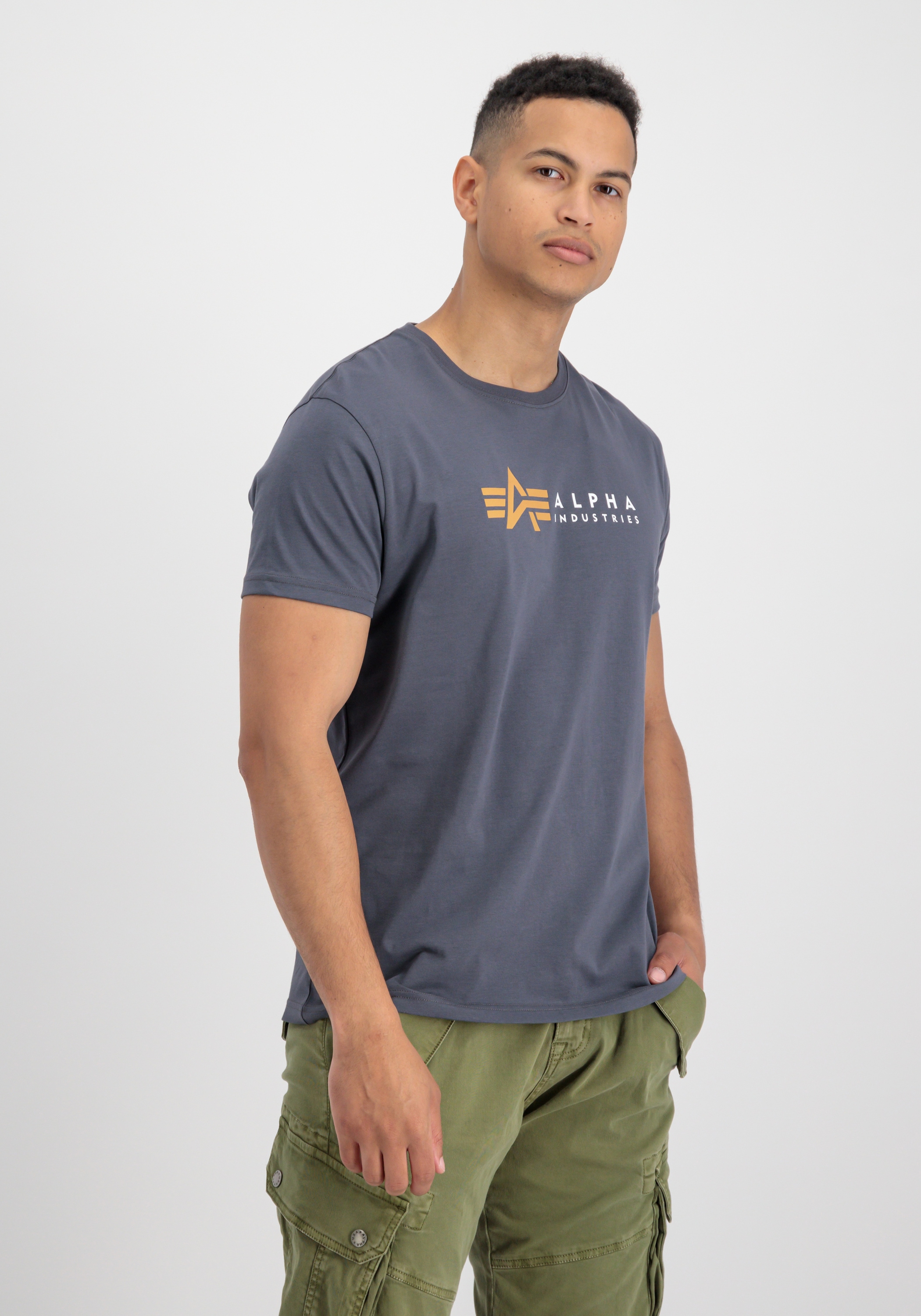 Industries Alpha Industries - T-Shirts bei T-Shirt »Alpha T« Label Men Alpha ♕