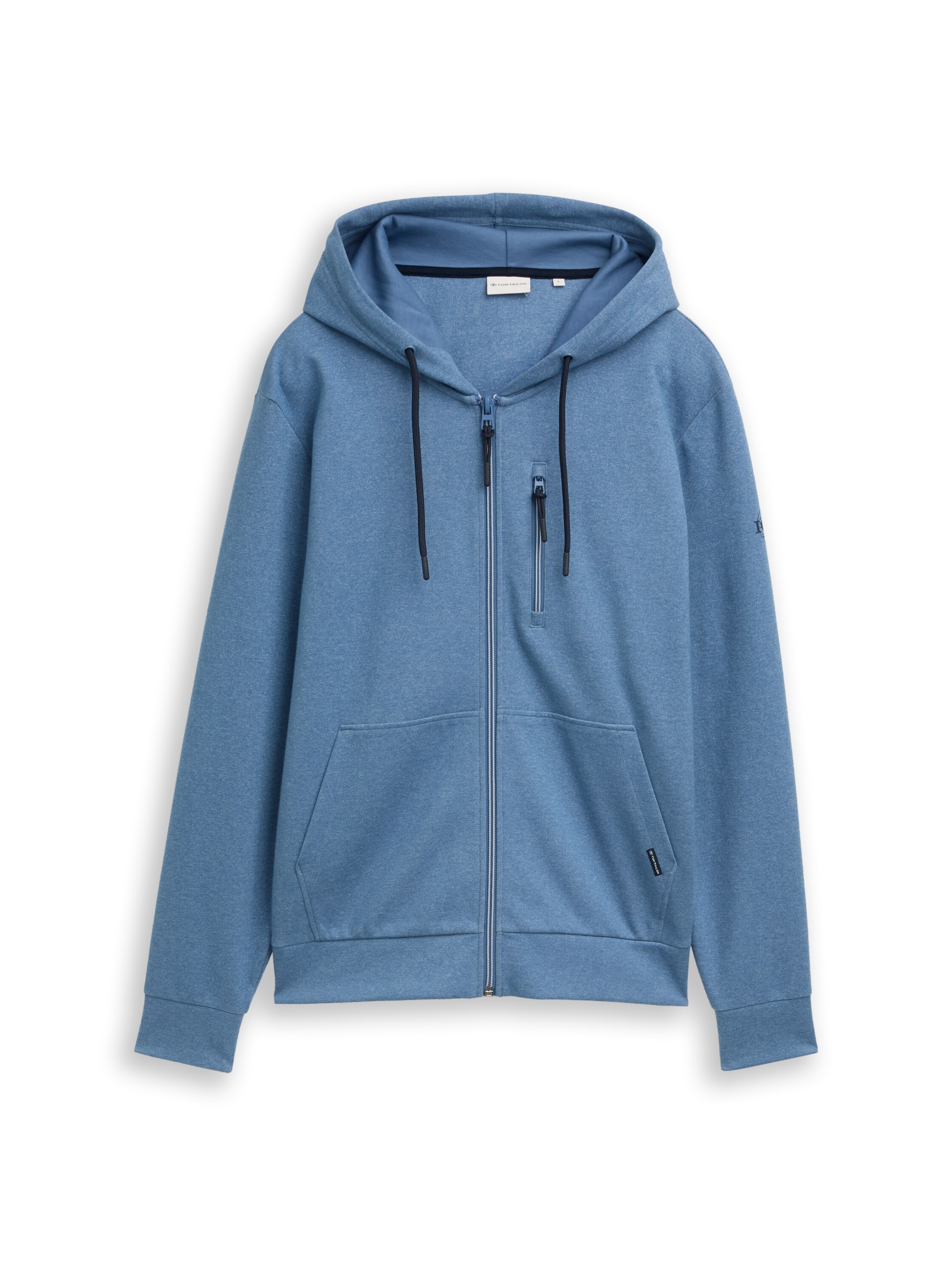 TOM TAILOR Kapuzensweatjacke mit Taschen
