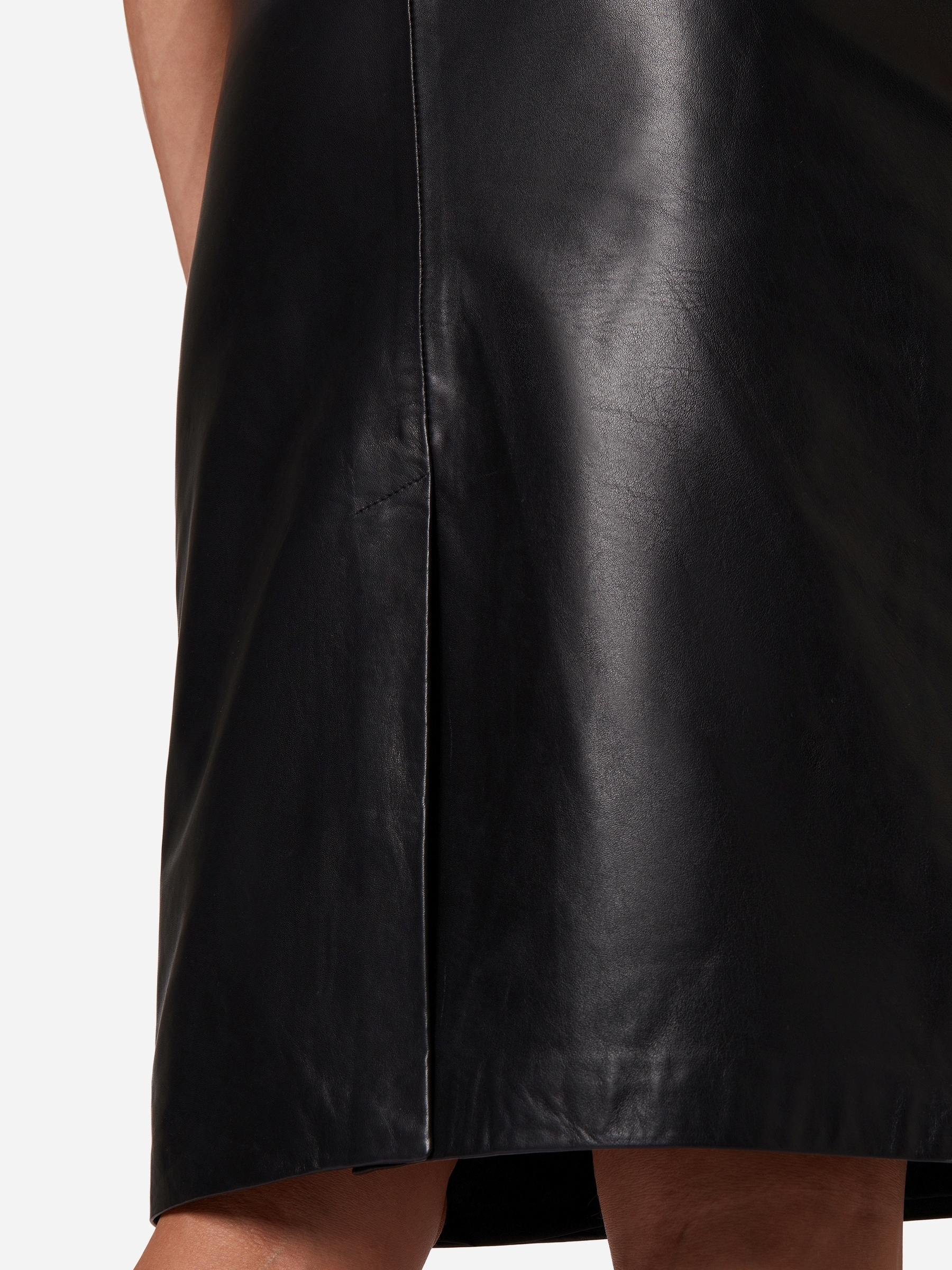 RICANO Bleistiftrock »Lederrock 095 Skirt« Handgefertigt aus echtem Leder