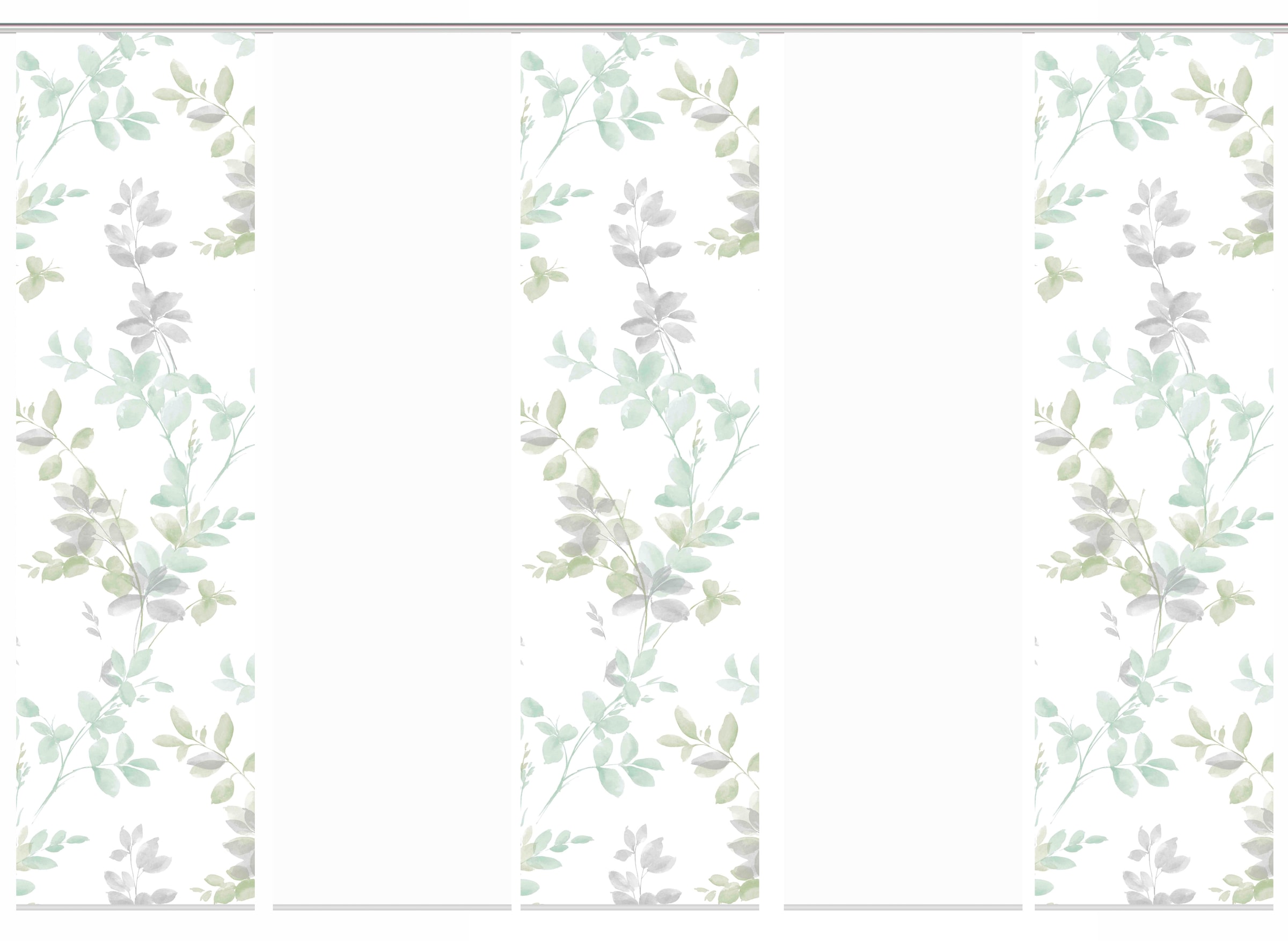 HOME WOHNIDEEN Schiebegardine »5er SET« Paneelwagen 5 Stk. tlg. Schiebevorhang Digidruck 5er Set AYLA