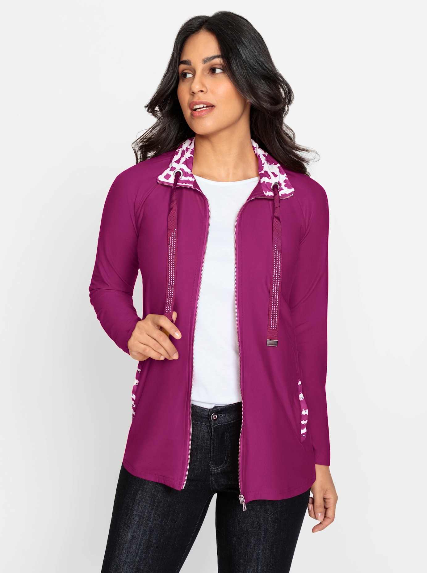 Inspirationen Shirtjacke »Shirtjacke« 1 Stk.