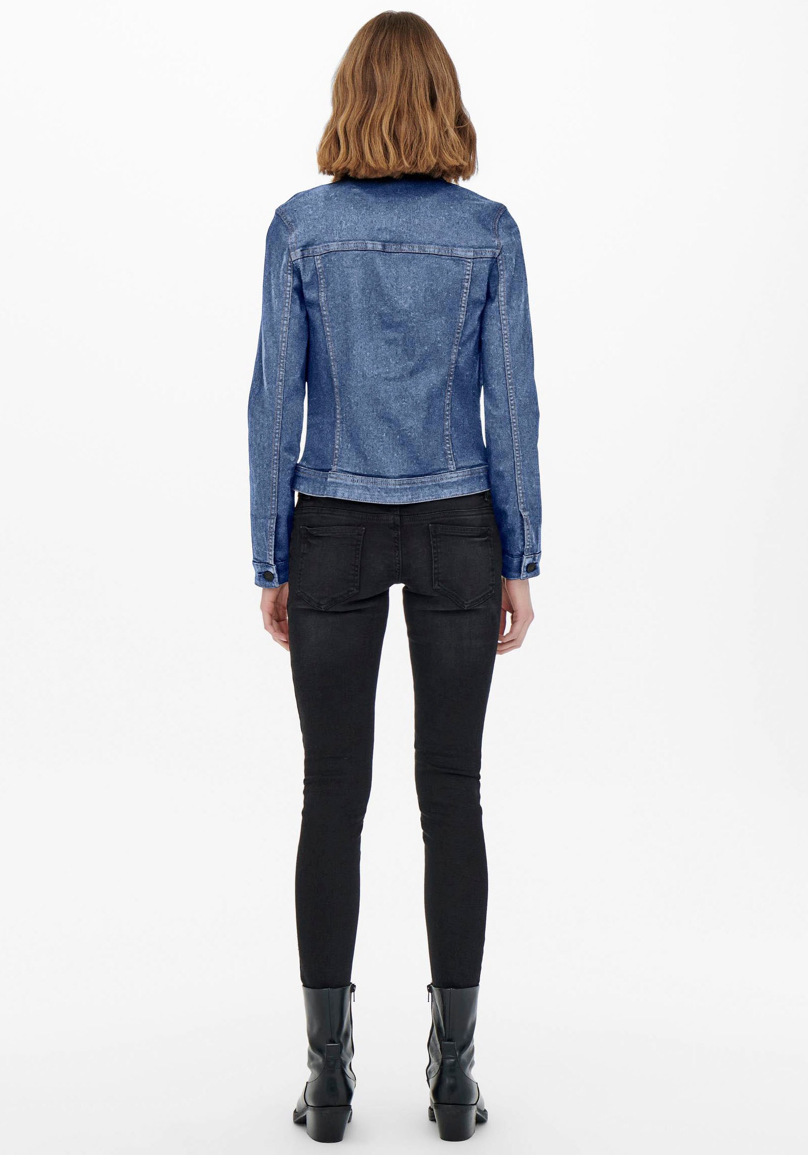 ONLY Jeansjacke »ONLWONDER DNM JACKET NOOS«, kurze, modische Form
