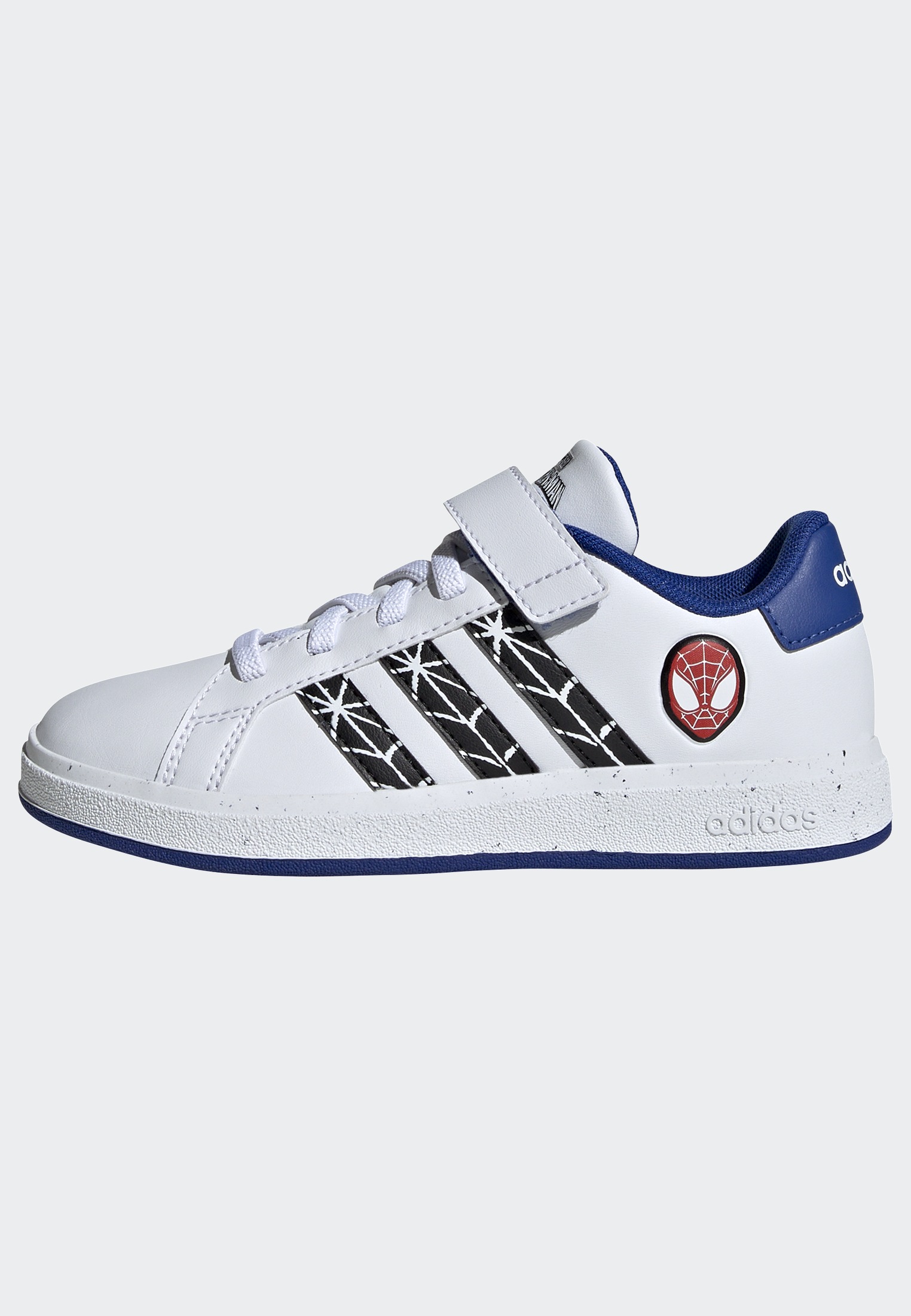 adidas Sportswear Sneaker »ADIDAS MARVEL SPIDER-MAN KIDS GRAND COURT SCHUH«, Design auf den Spuren des adidas Superstar