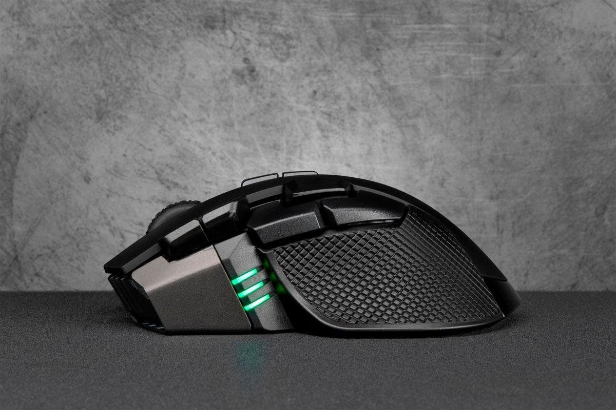 Corsair Gaming-Maus »IRONCLAW RGB WIRELESS Rechargeable«, Bluetooth-kabelgebunden, 1 MHz