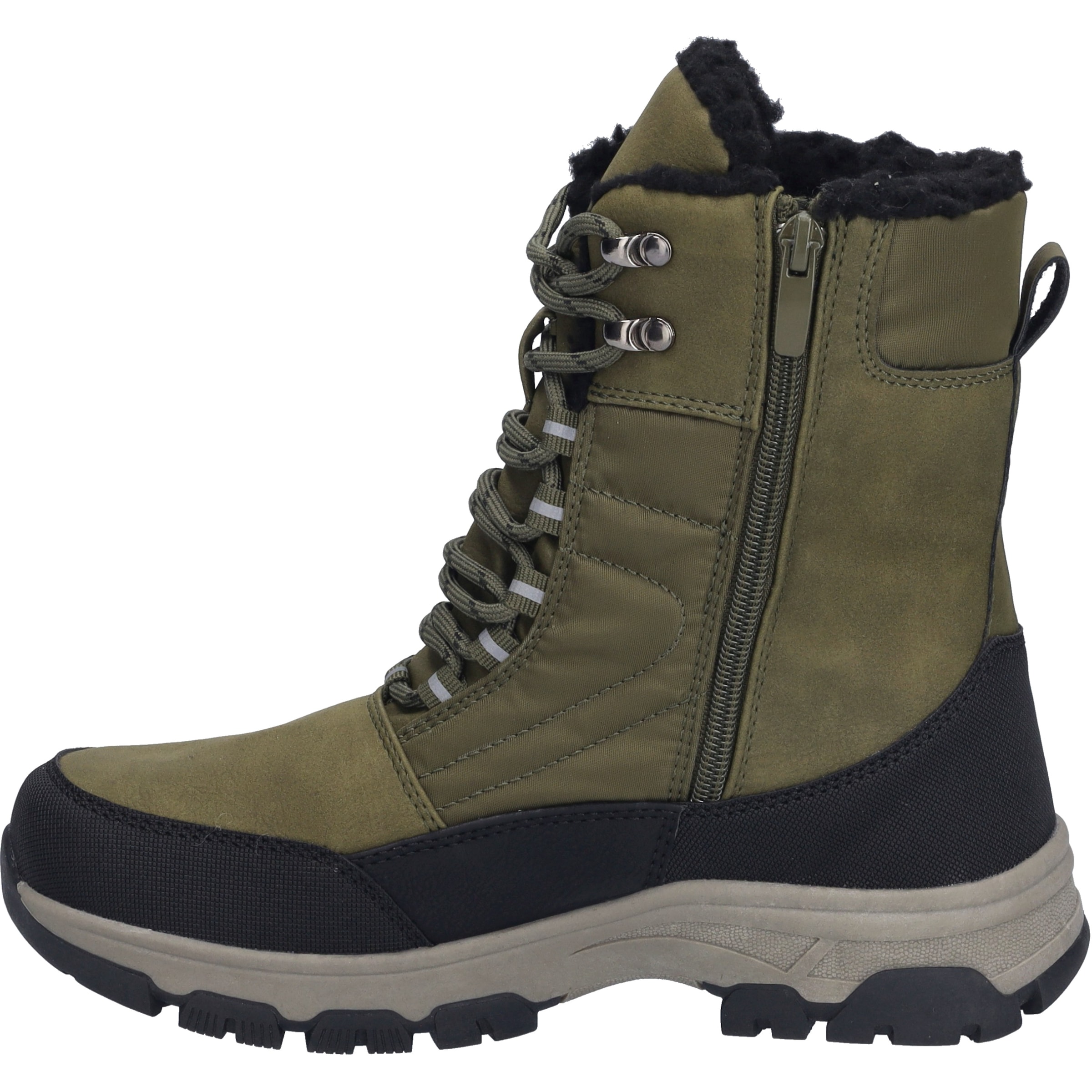 Josef Seibel Stiefel »Davos 52, schwarz-oliv«