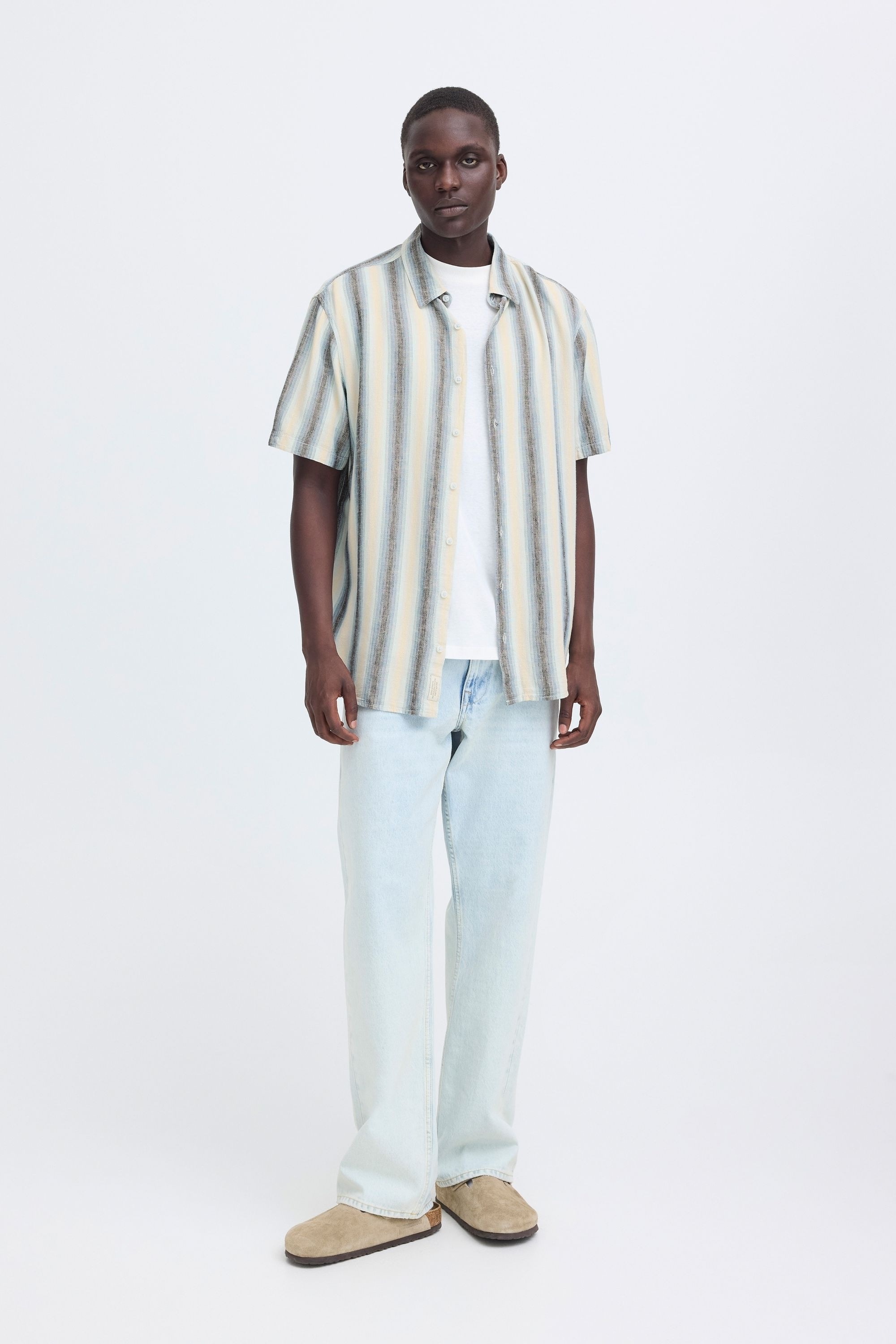 Blend Leinenhemd »Leinenhemd BHBobby Linen Mix«