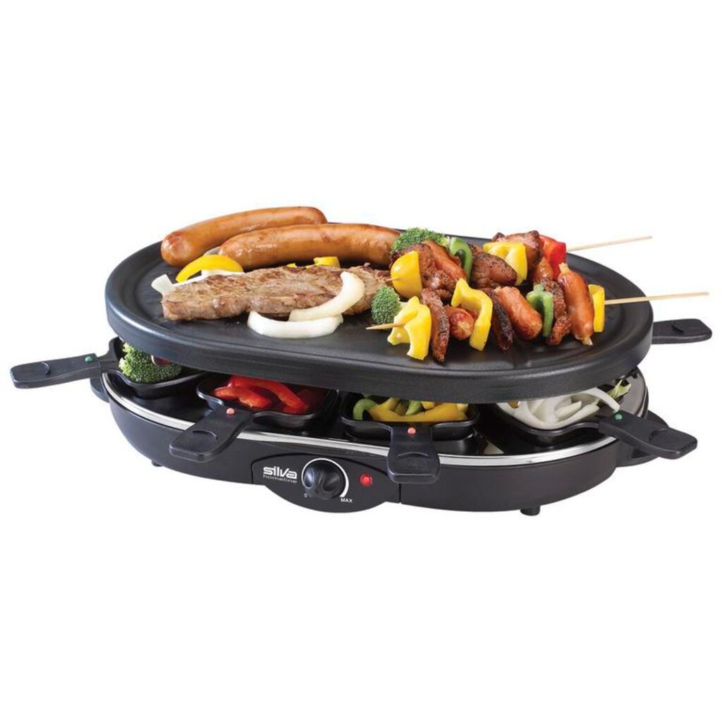 Silva Homeline Raclette »PK-RK 083«, 8 St. Raclettepfännchen, 1200 W