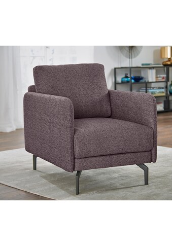 hülsta sofa Sessel »hs.450«, Armlehne sehr schmal, Breite 70 cm, Alugussfuß Umbragrau kaufen