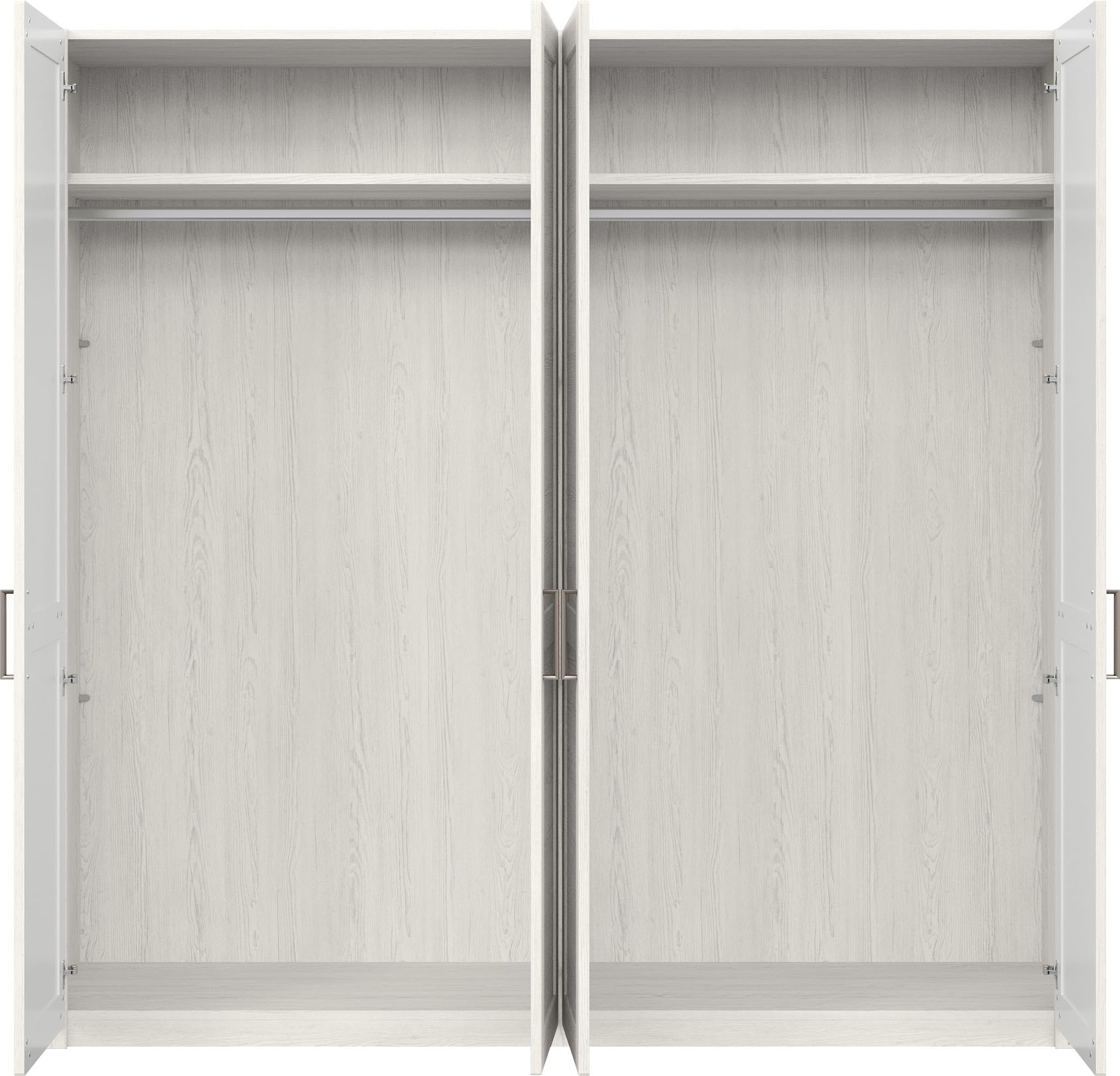 set one by Musterring Kleiderschrank »York Schlafen«, (1 St.), mit Holztüren, zwei Farben,verschiedene Breiten, Höhe 207 x T 60 cm