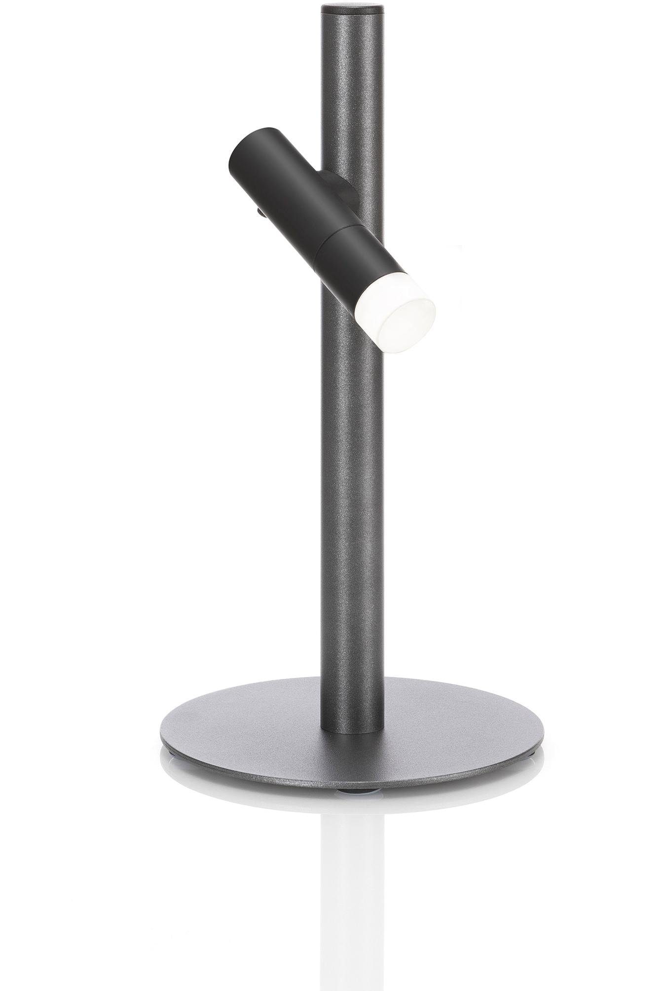 EVOTEC Gartenleuchte »PAUL - Grilleuchte, Taschenleuchte, Stehleuchte, Tischleuchte«, 1 flammig, Leuchtmittel LED-Board | LED fest integriert, ideal zum Grillen, Multiring mit Flaschenhalter + 3 Haken