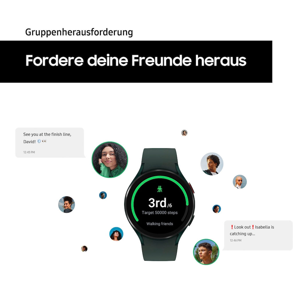 Samsung Smartwatch »Galaxy Watch 4-40mm BT«, (Wear OS by Google)