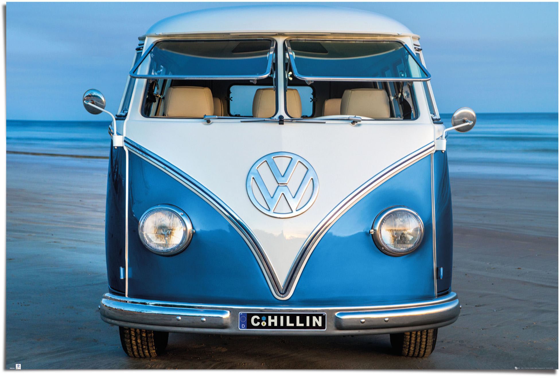 Reinders! Poster »Volkswagen St.) blau (1 Bulli kaufen bequem Brendan Ray«