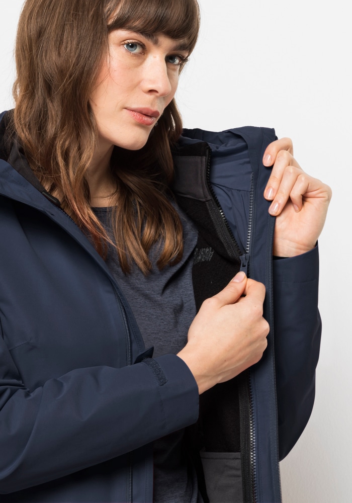 Jack Wolfskin Outdoorjacke »BESLER 2L JKT W«, mit Kapuze