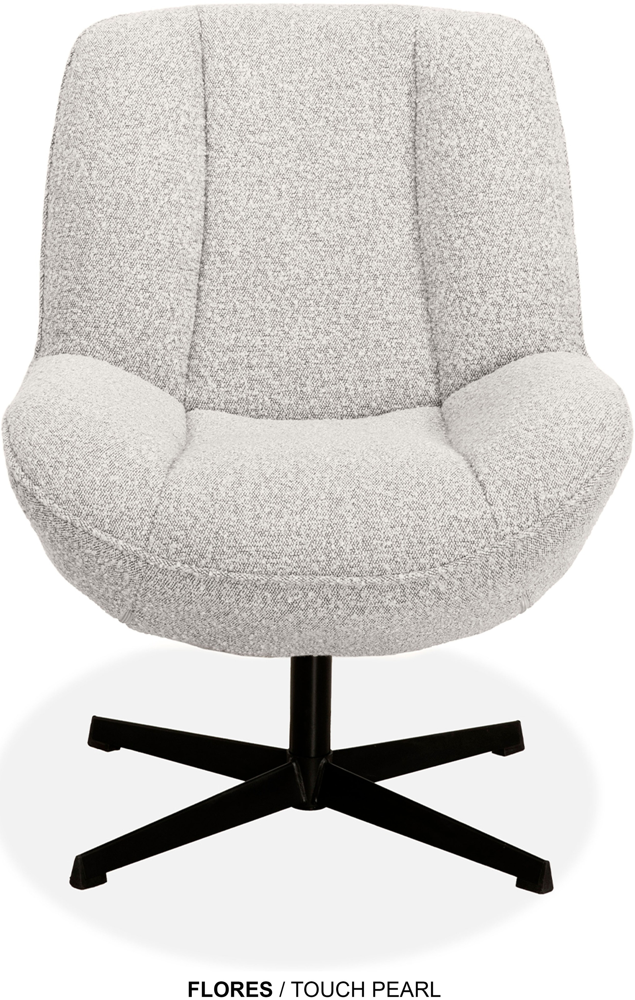 OMG Design Sessel »Flores« bequemer Sessel, mit Drehgestell