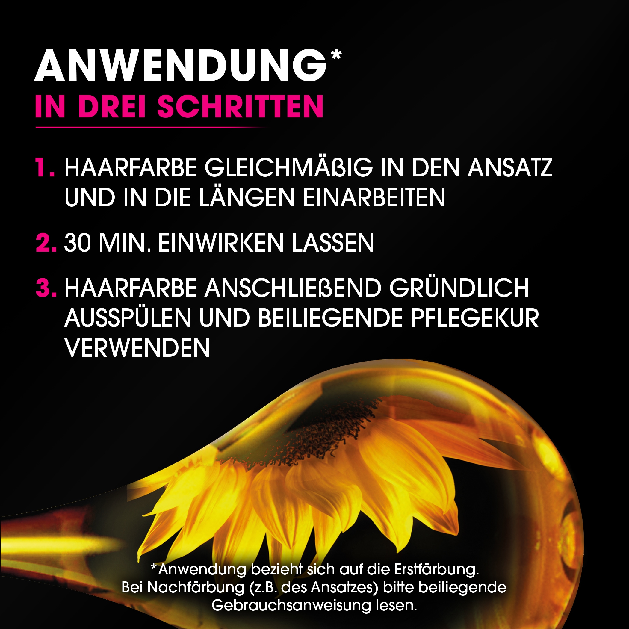 GARNIER Coloration »Garnier Olia dauerhafte Haarfarbe«, (Packung, 3 tlg.), mit pflegender Formel