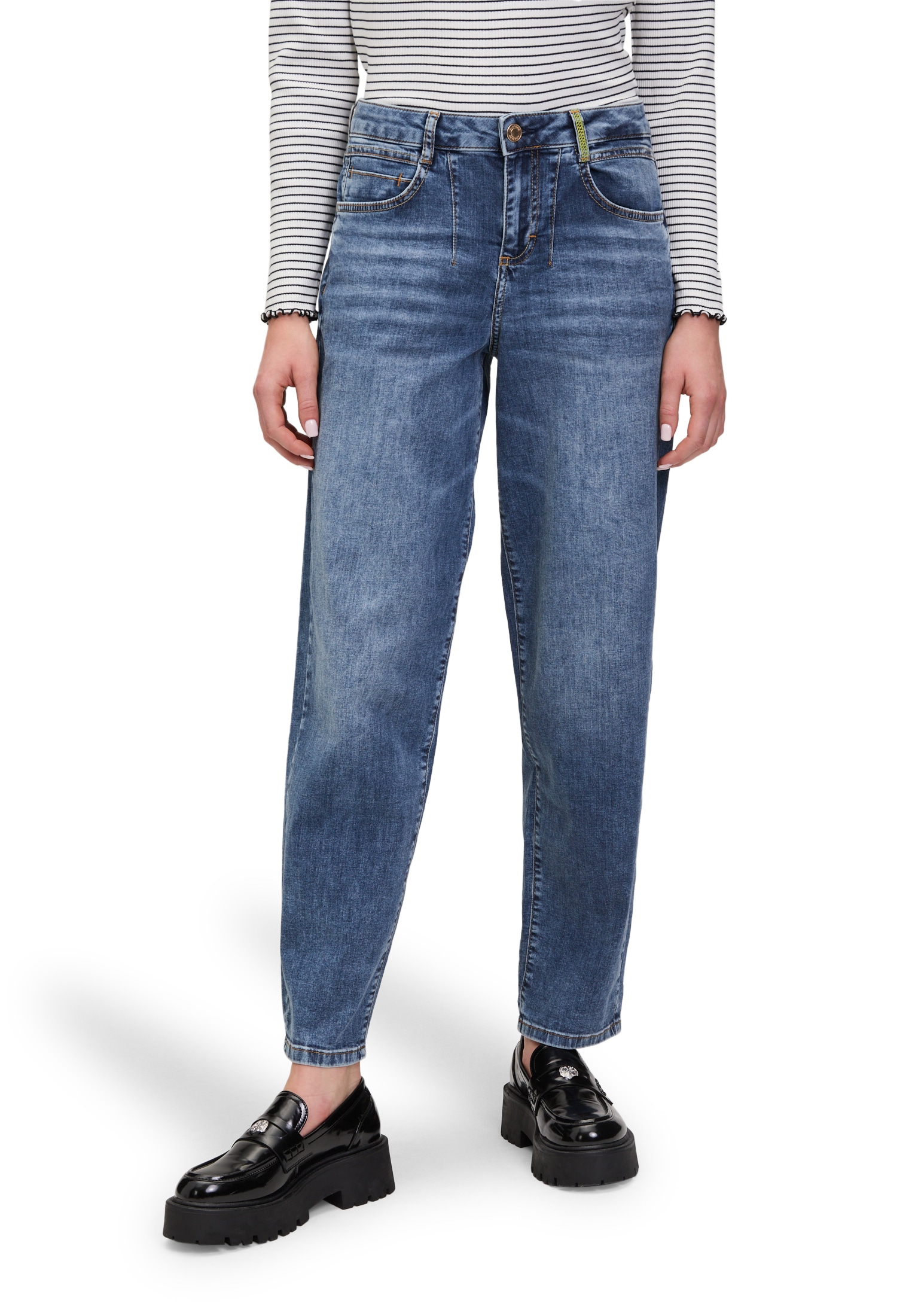 Cartoon Webhose »Used Look-Jeans mit Waschung«