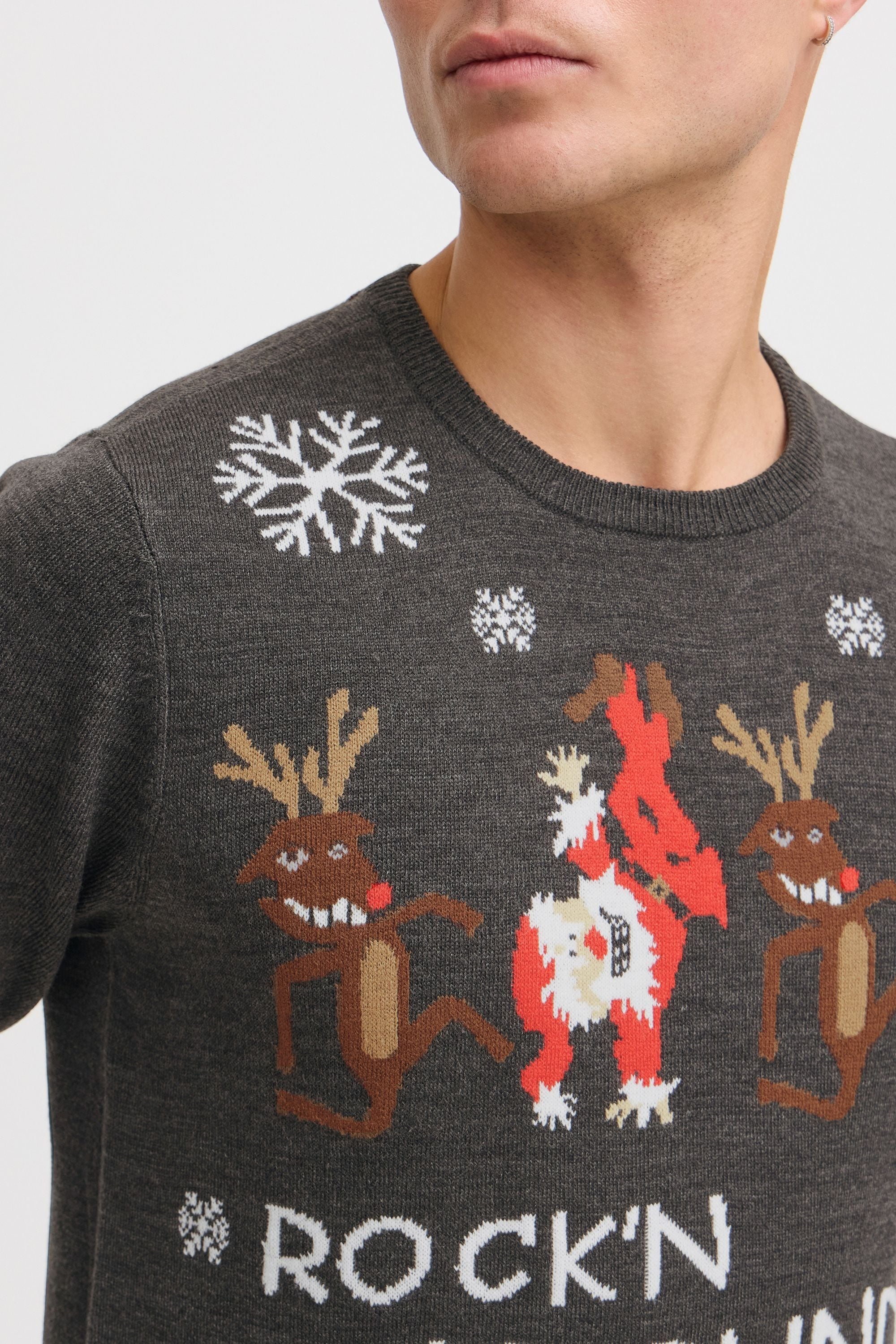 Blend Strickfleece-Pullover »Strickpullover BHRudolph«