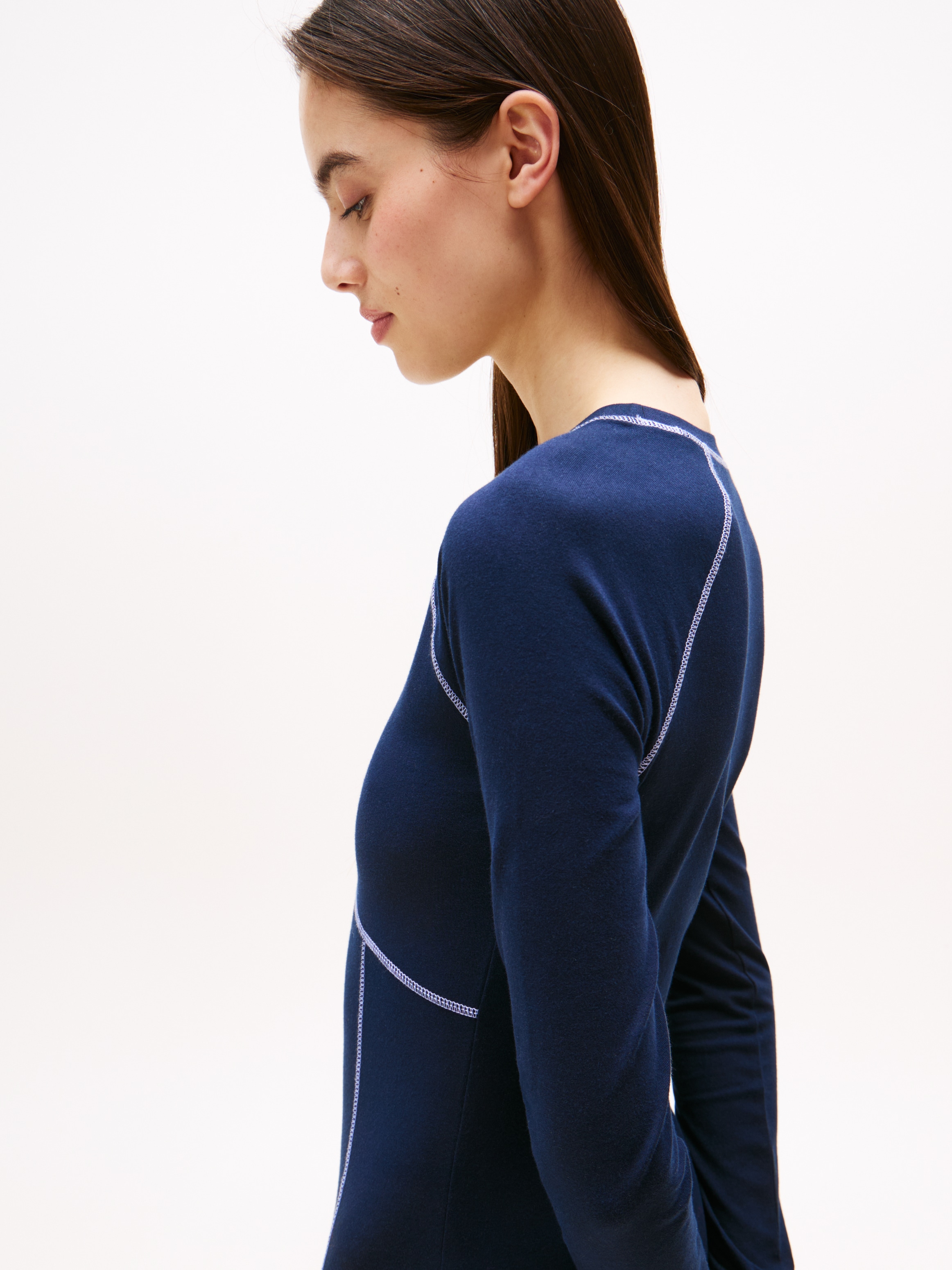 Tommy Jeans Jerseykleid »TJW BODYCON LINEAR MINI DRESS«