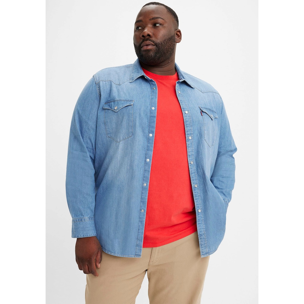 Levi's® Plus Jeanshemd »BIG BARSTOW WESTERN«